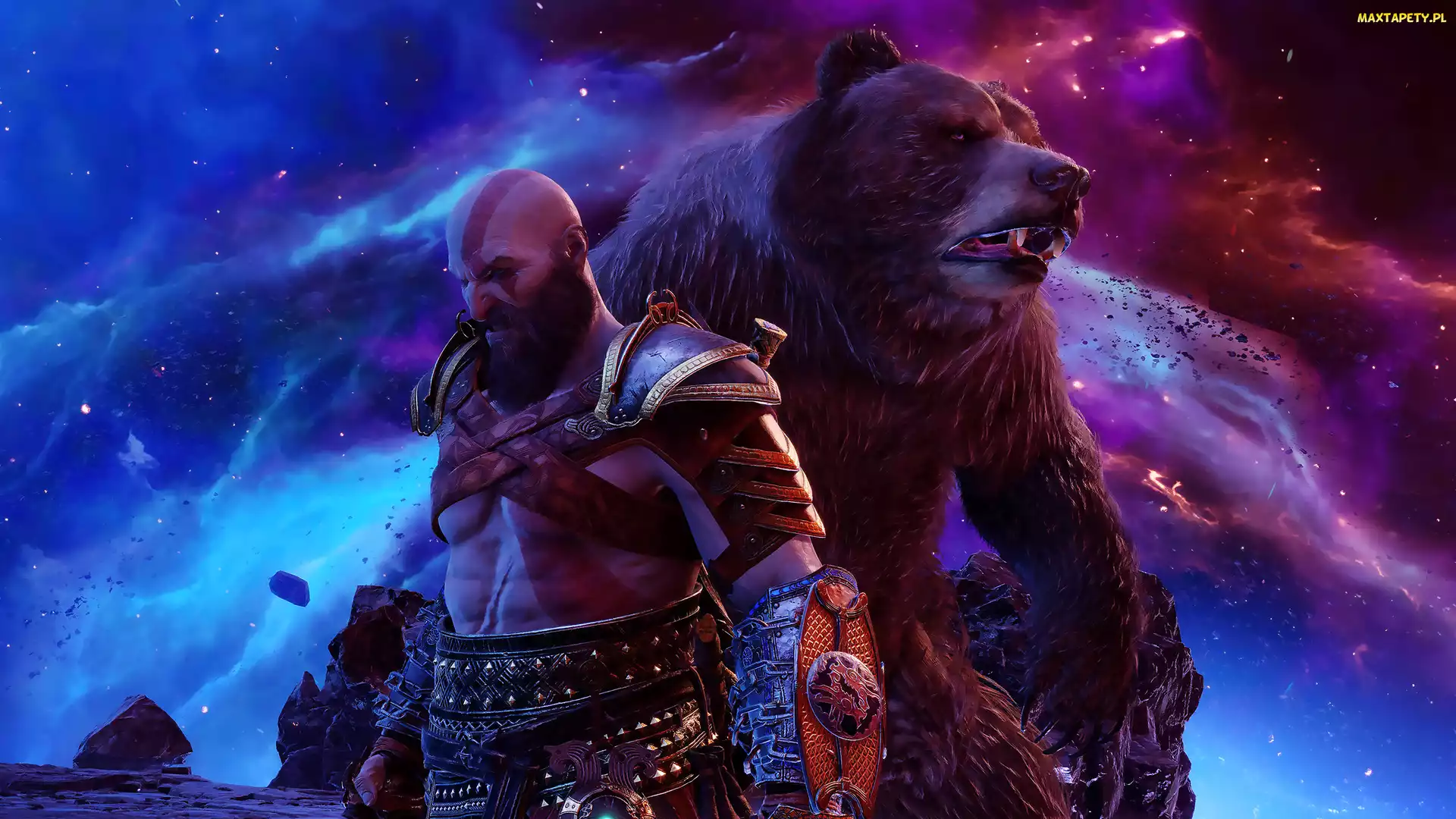 God of War Ragnarok, Niedźwiedź, Kratos, Postacie, Gra