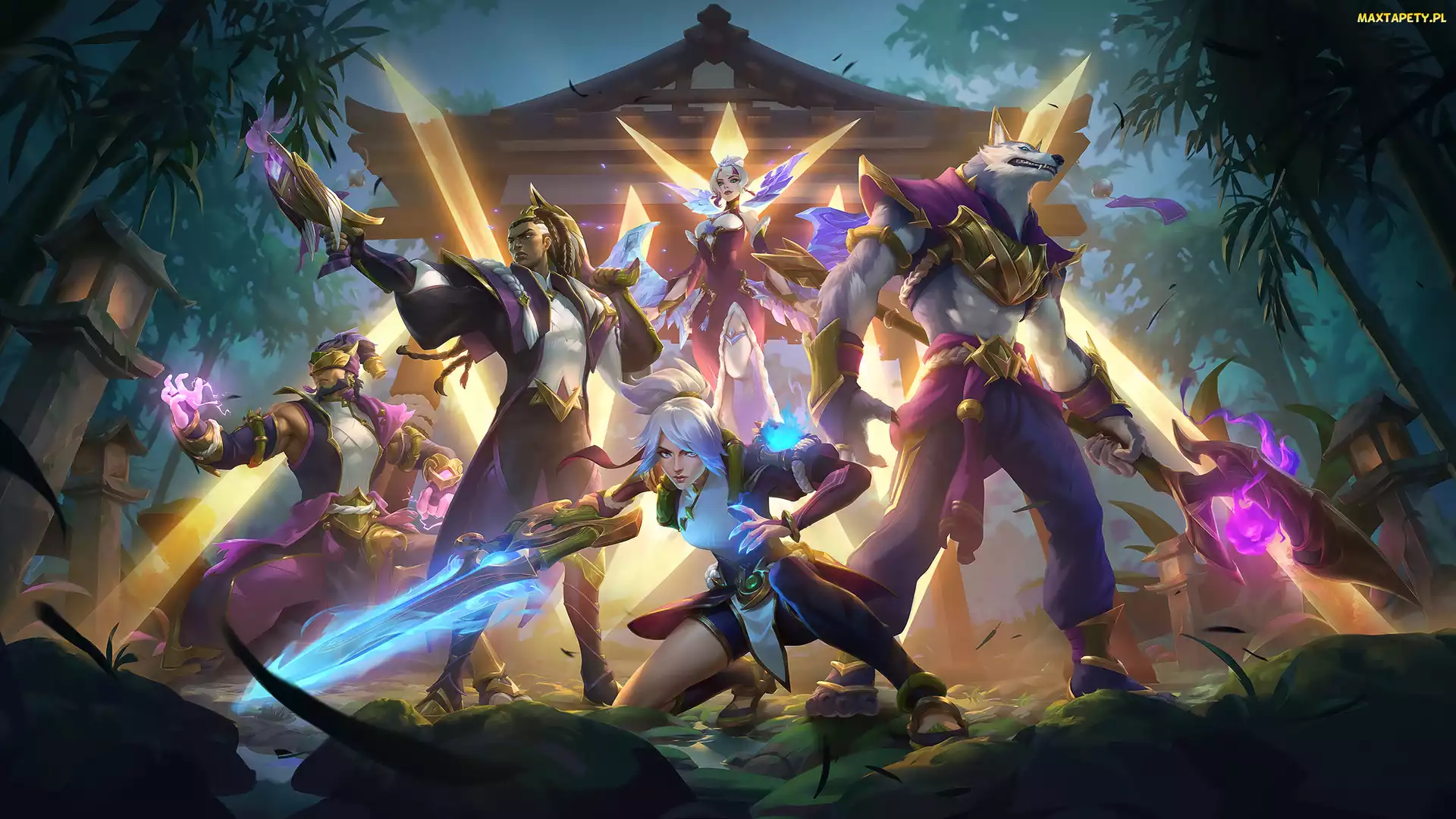 Gra, Lee Sin, Lucian, Morgana, Nasus, Riven, League of Legends Wild Rift, Postaci, NOVA