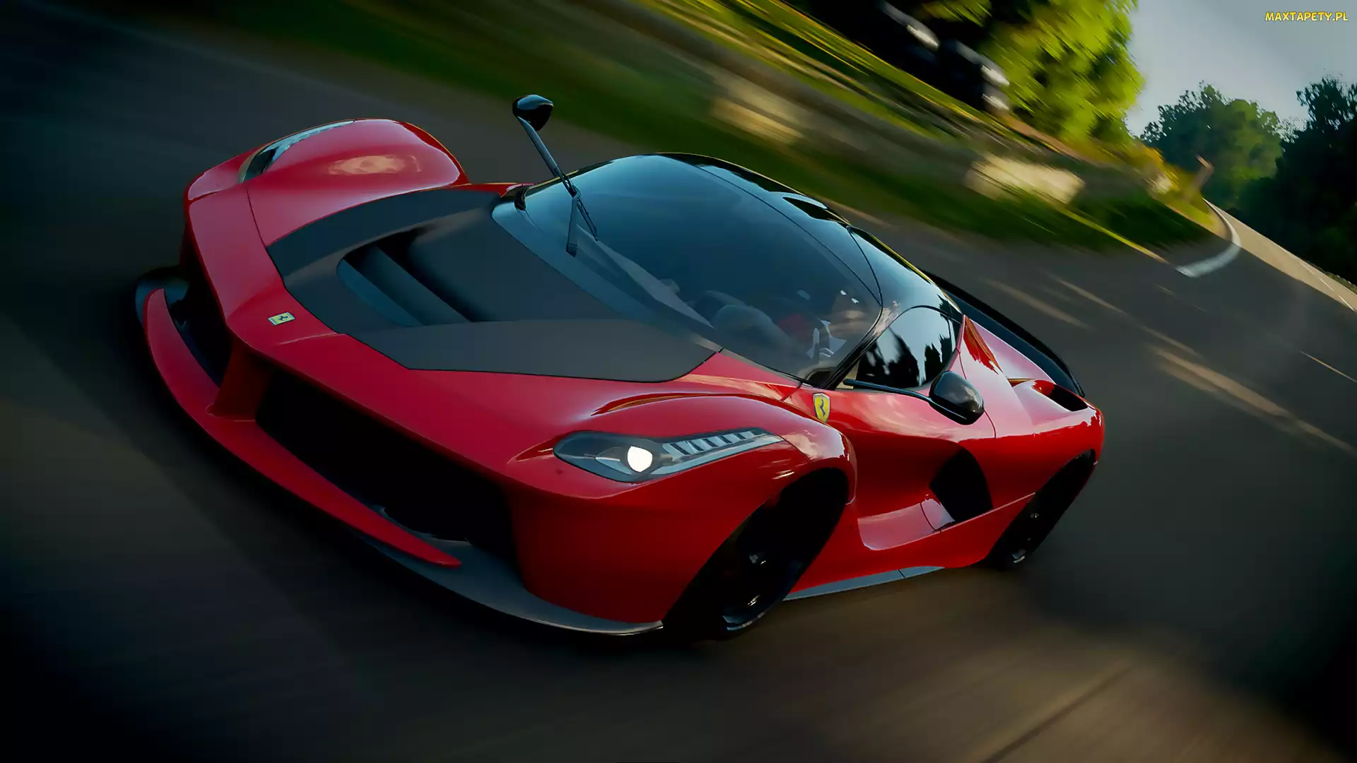 Forza Horizon 4, Przód, Czerwone, Ferrari, Gra