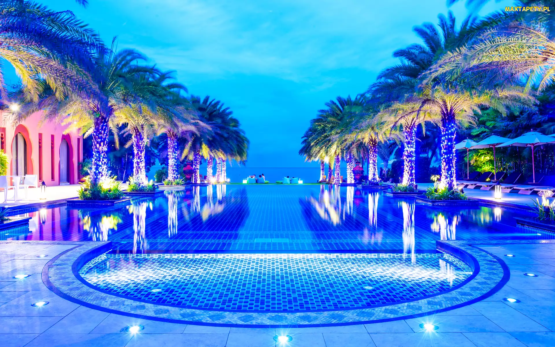 Lato,
Prachuap Khiri Khan, Morze, Tajlandia, Palmy, Basen, Wakacje, Hotel, Marrakesh Hua Hin Resort