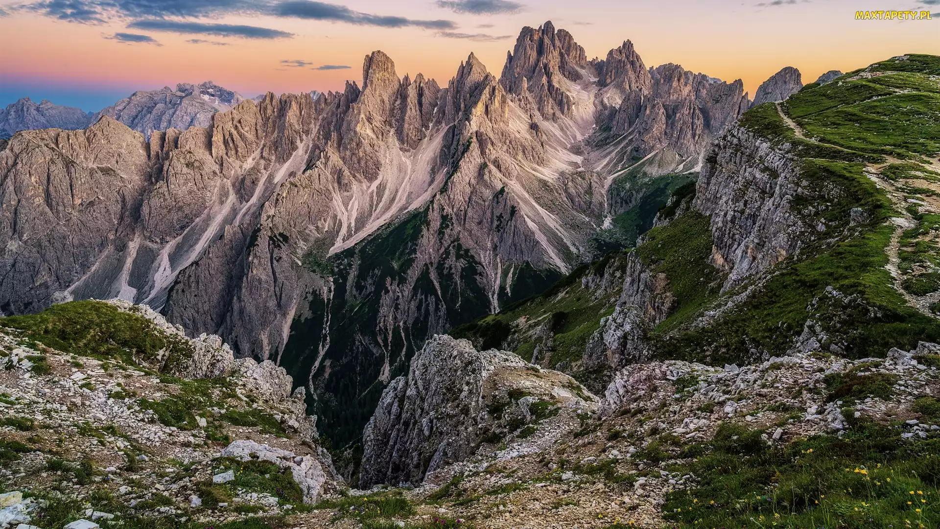 Włochy, Cadini di Misurina, Góry, Dolomity