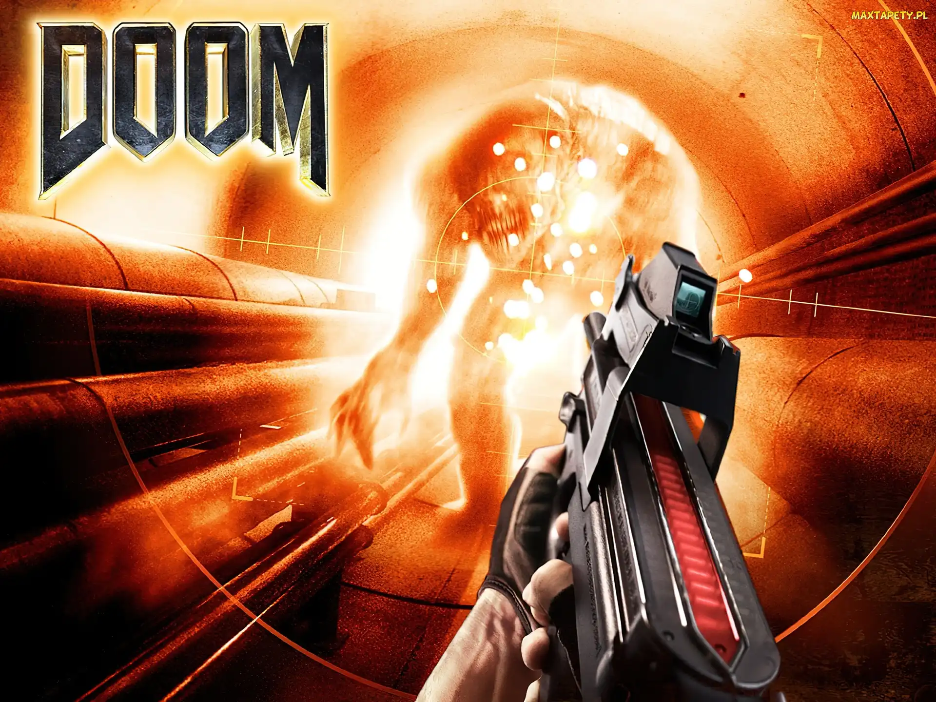 Doom, karabin, potwór
