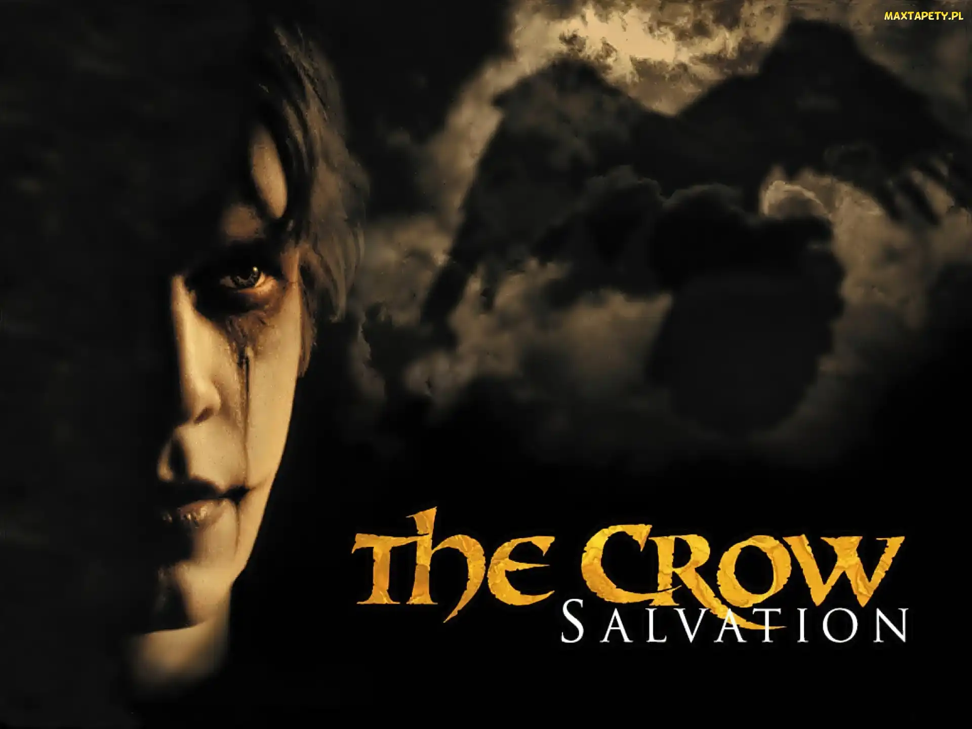 niebo, ciemne, Crow 3 The Salvation, twarz