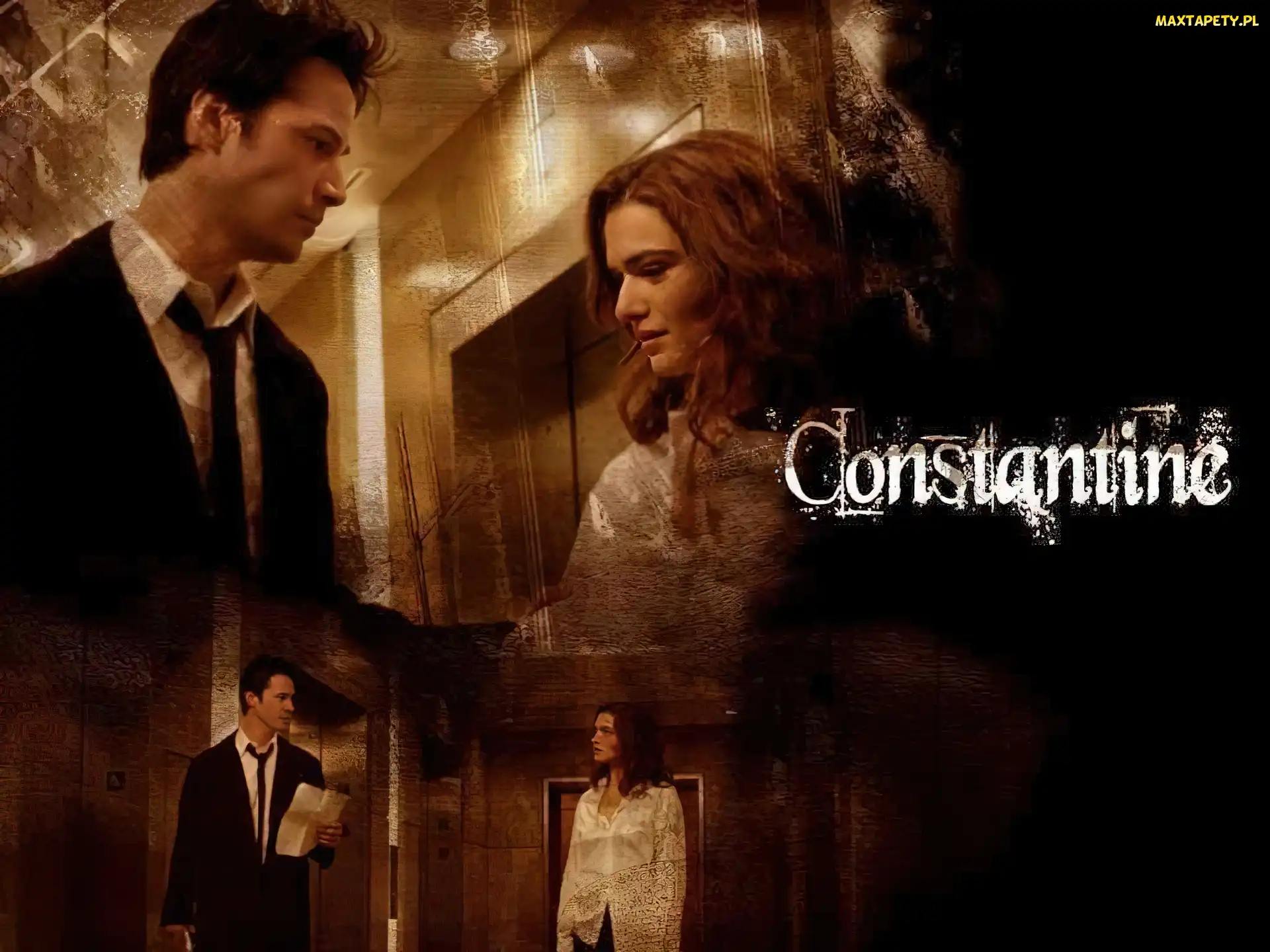 drzwi, Keanu Reeves, Constantine, Rachel Weisz