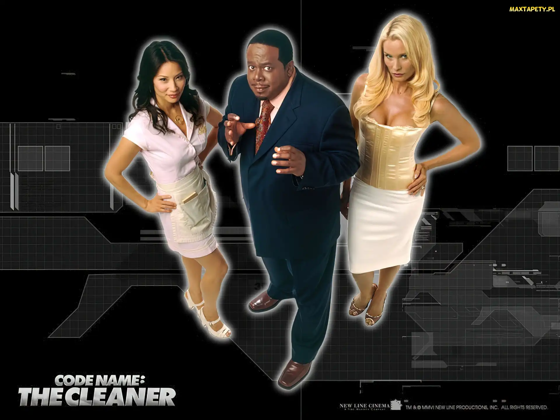 Nicollette Sheridan, ciemnoskóry, Code Name - The Cleaner Lucy Liu