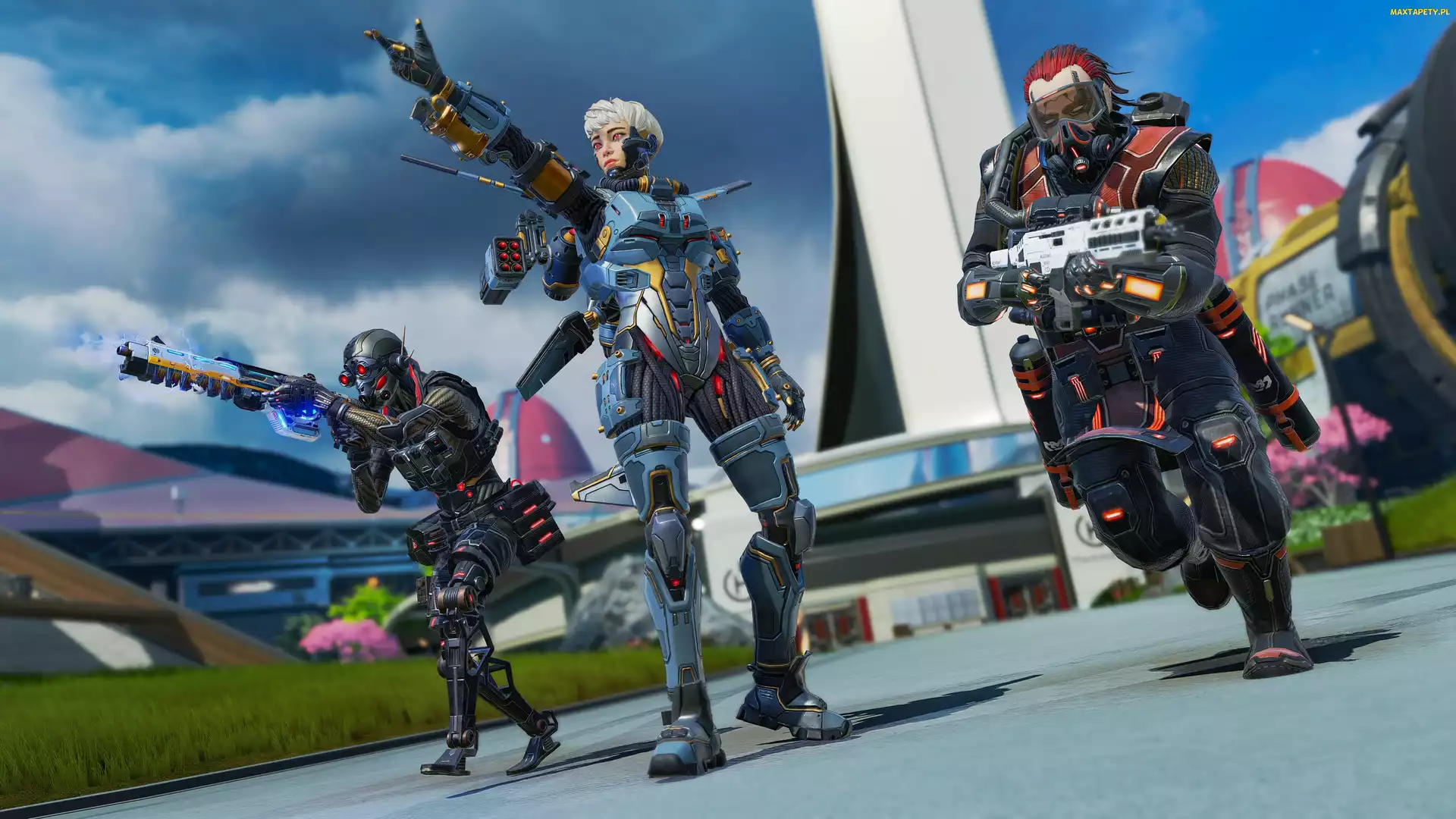 Postacie, Trzy, Gra, Apex Legends