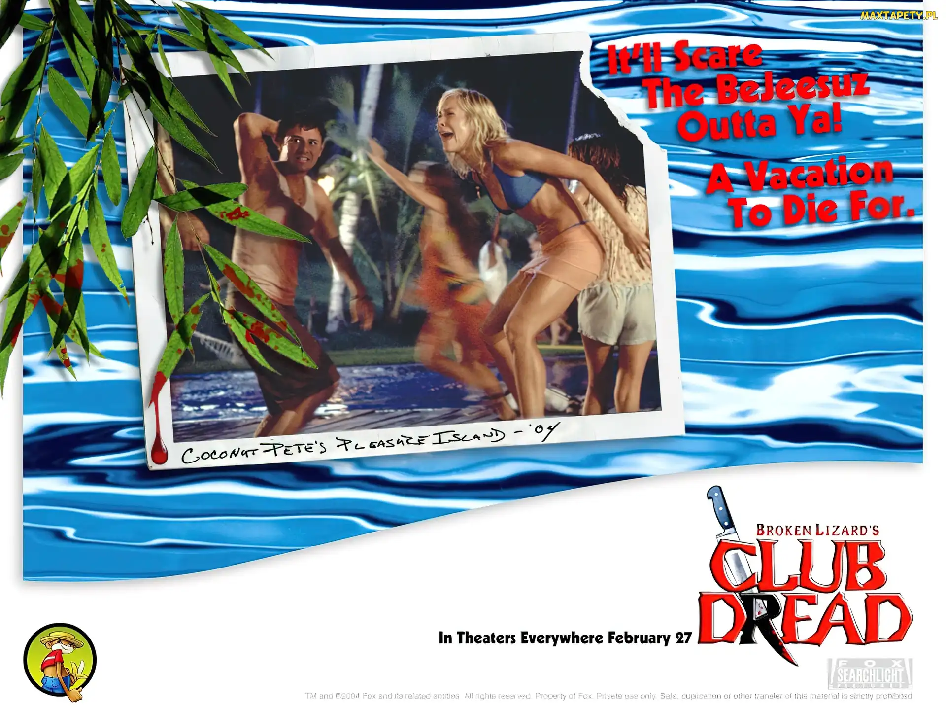 Brittany Daniel, palmy, Club Dread, ludzie