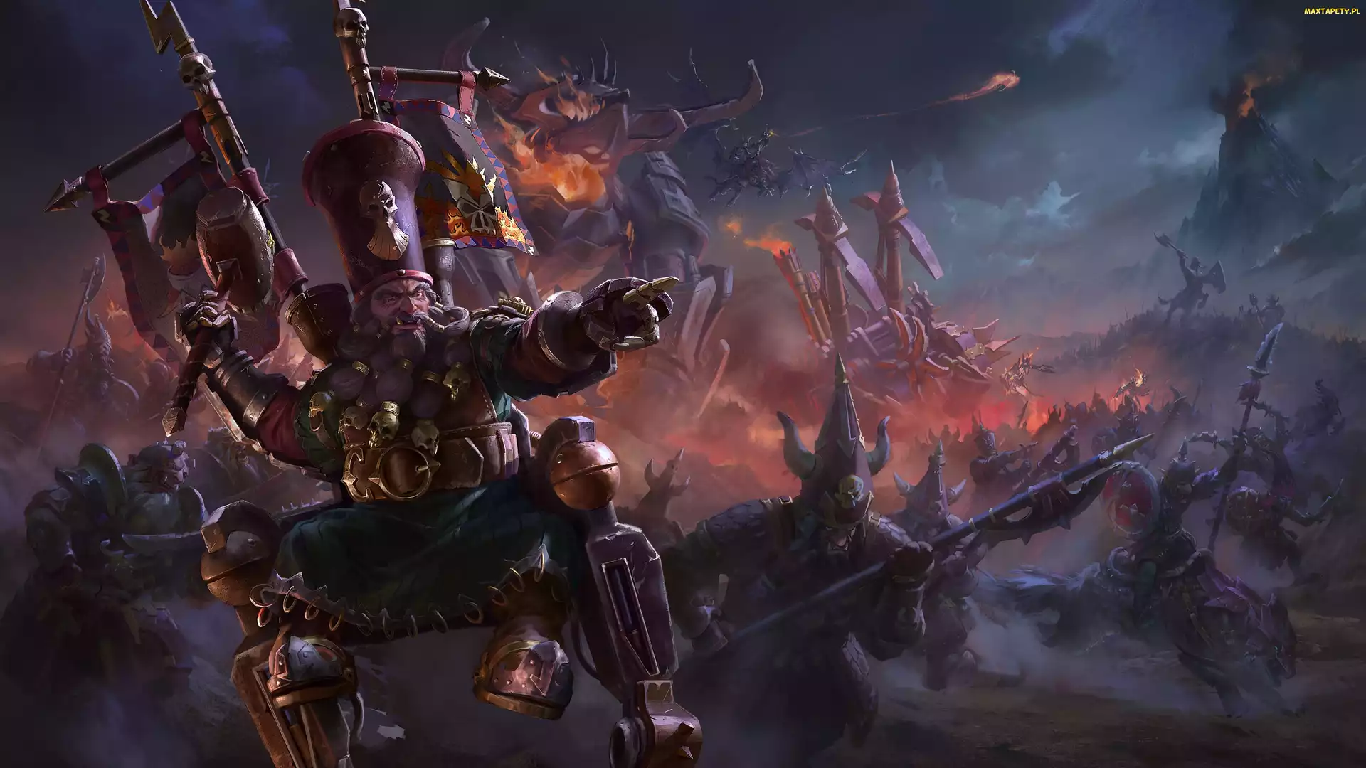 Gra, Warhammer III, Postacie
