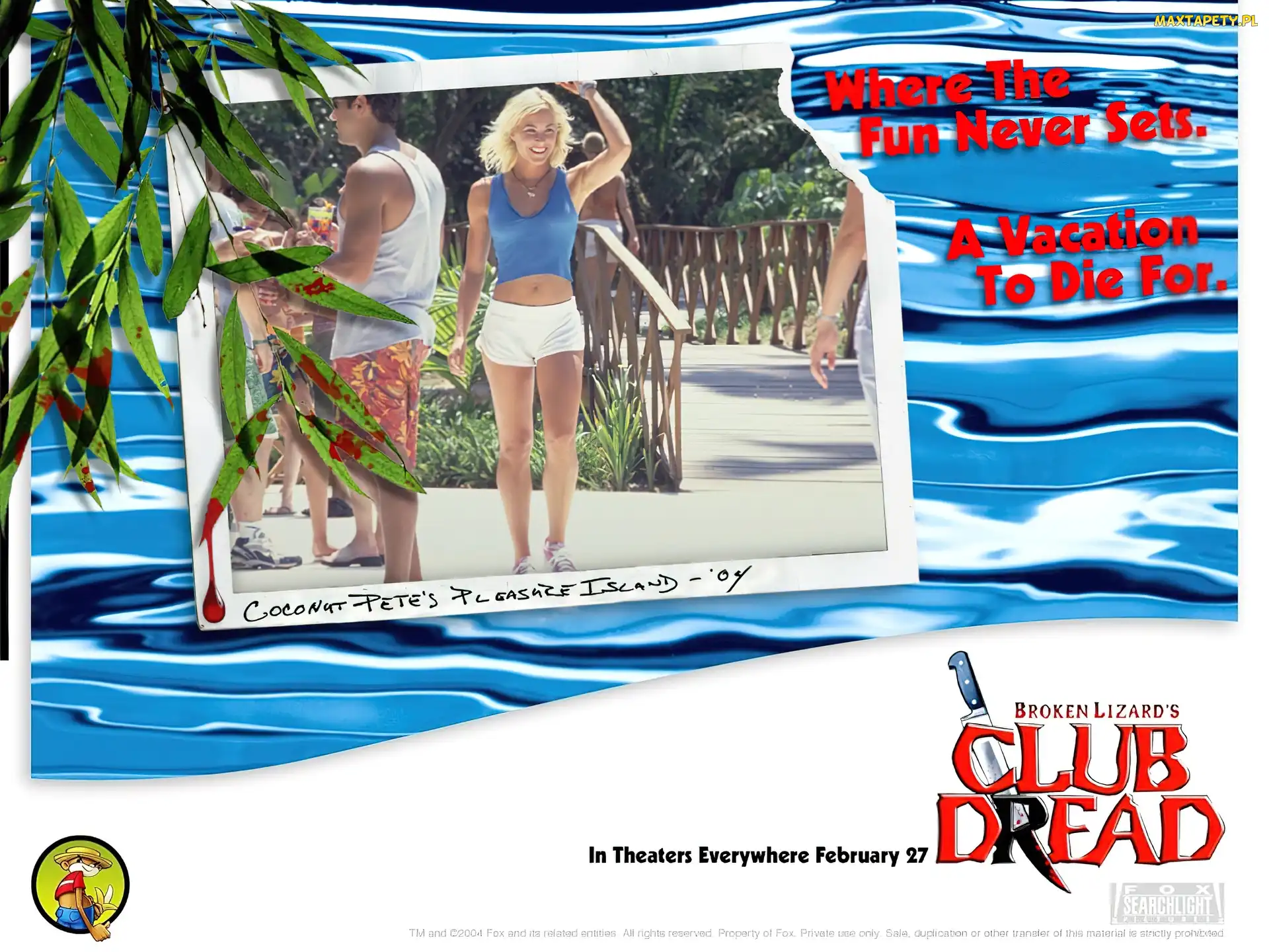 postacie, płot, Club Dread