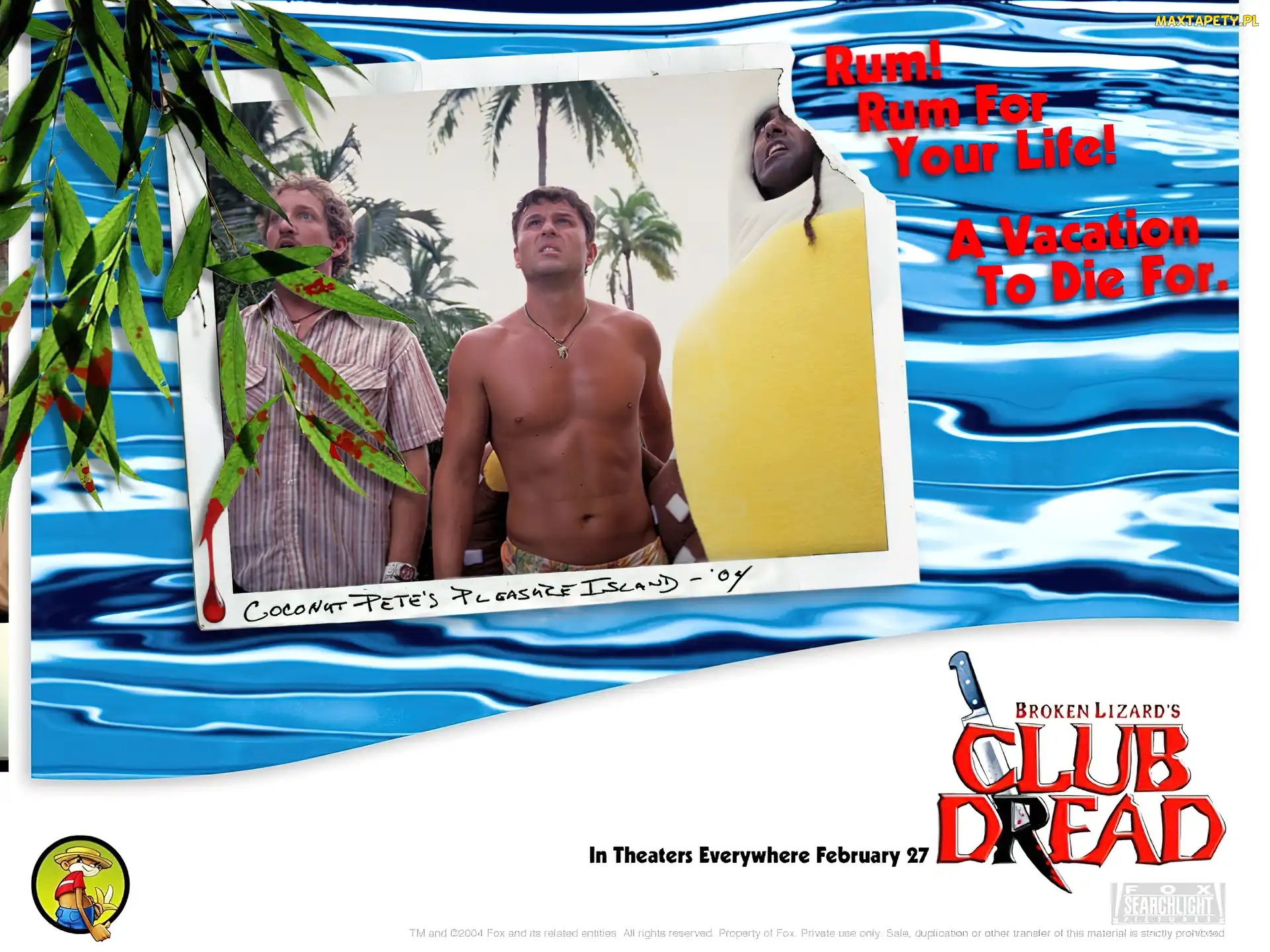 ciało, mężczyzny, Club Dread