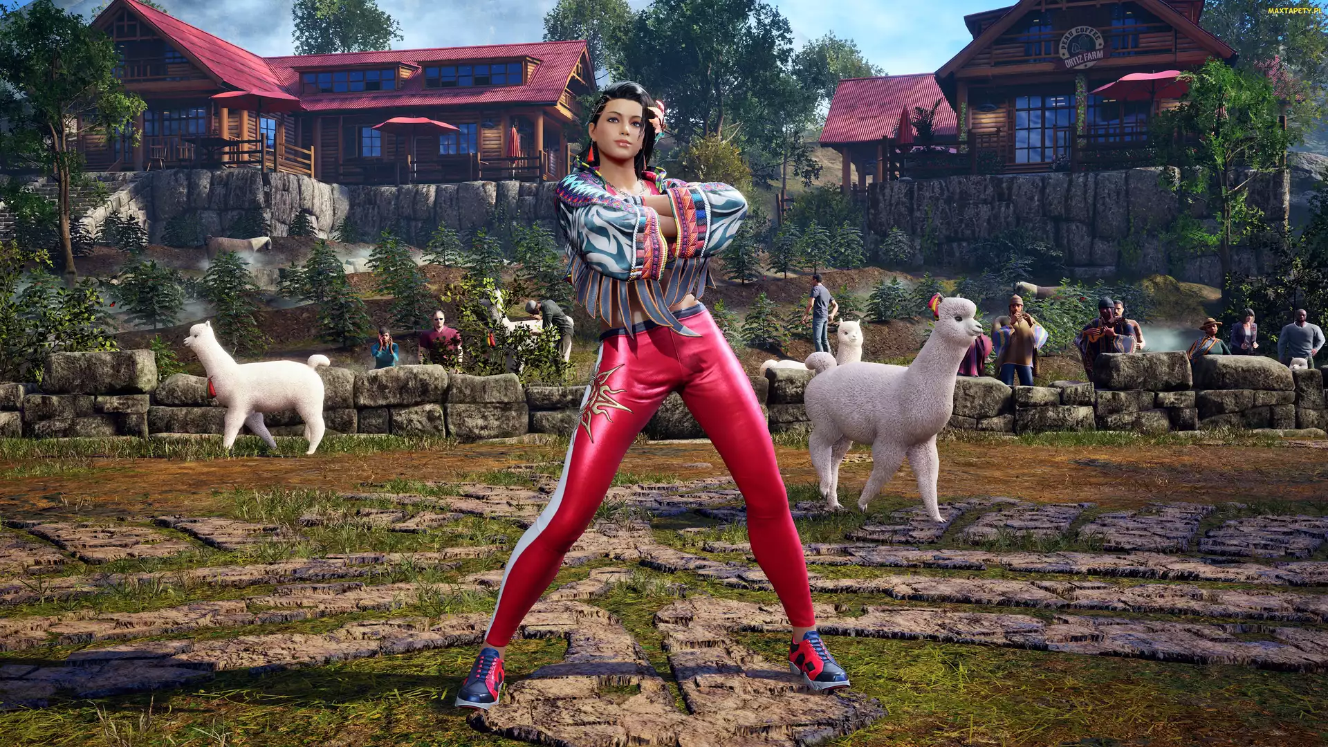 Alpaki, Coffee Queen, Tekken 8, Gra, Postać, Azucena Ortiz