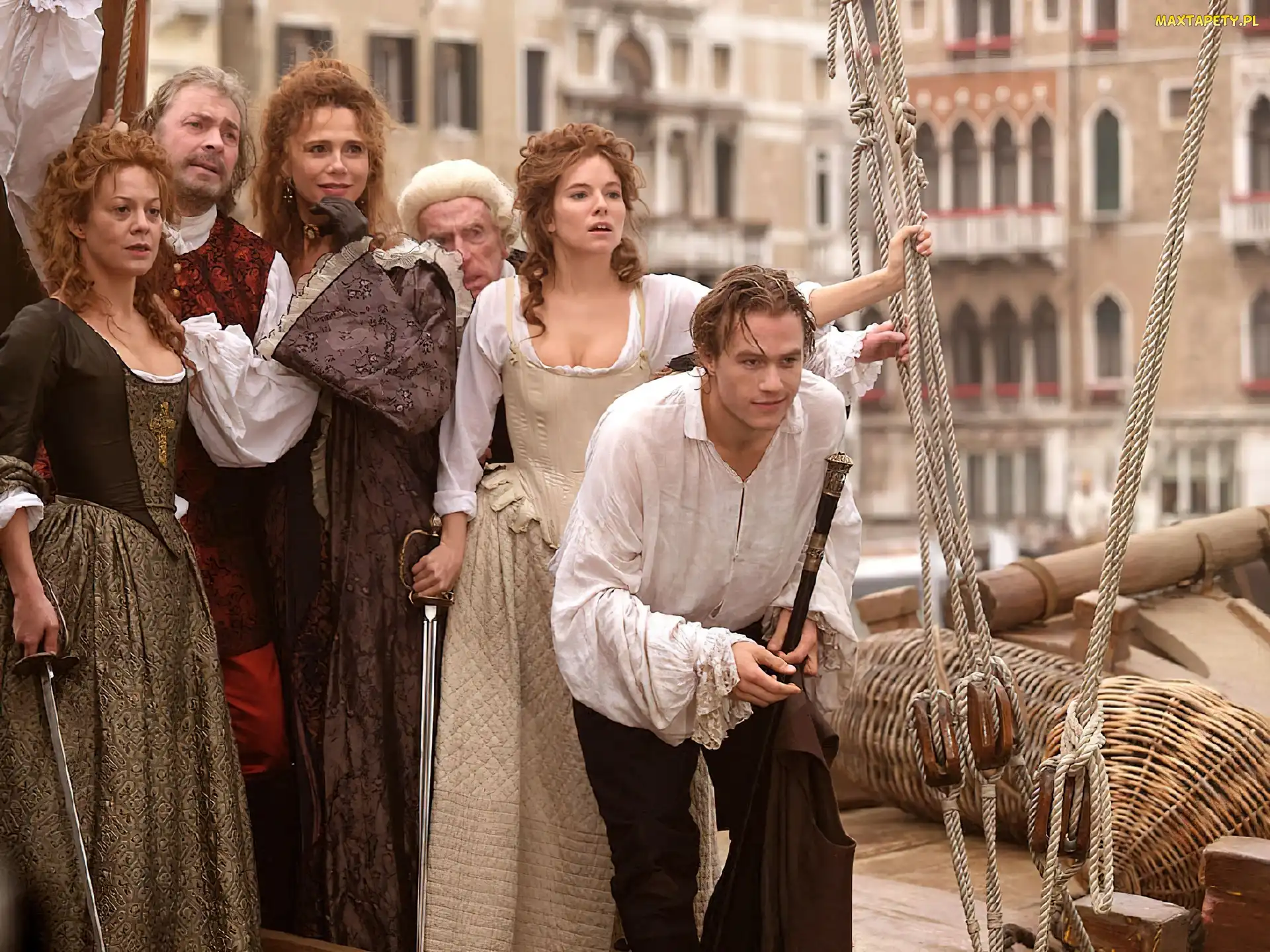 budynek, postacie, Casanova, Heath Ledger