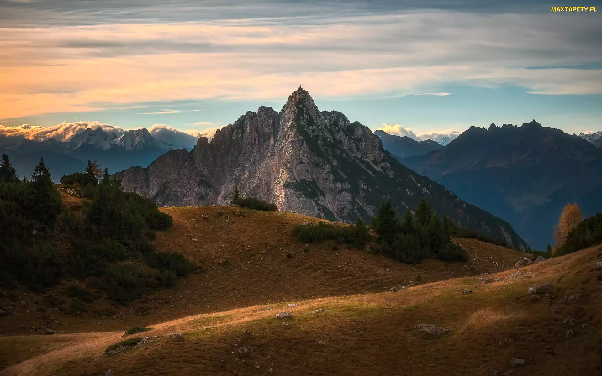 Austria, Tyrol, Góry, Alpy