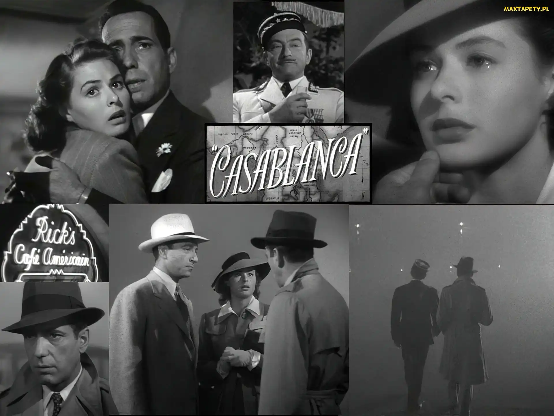 postacie, zdjęcia, Casablanca, Ingrid Bergman