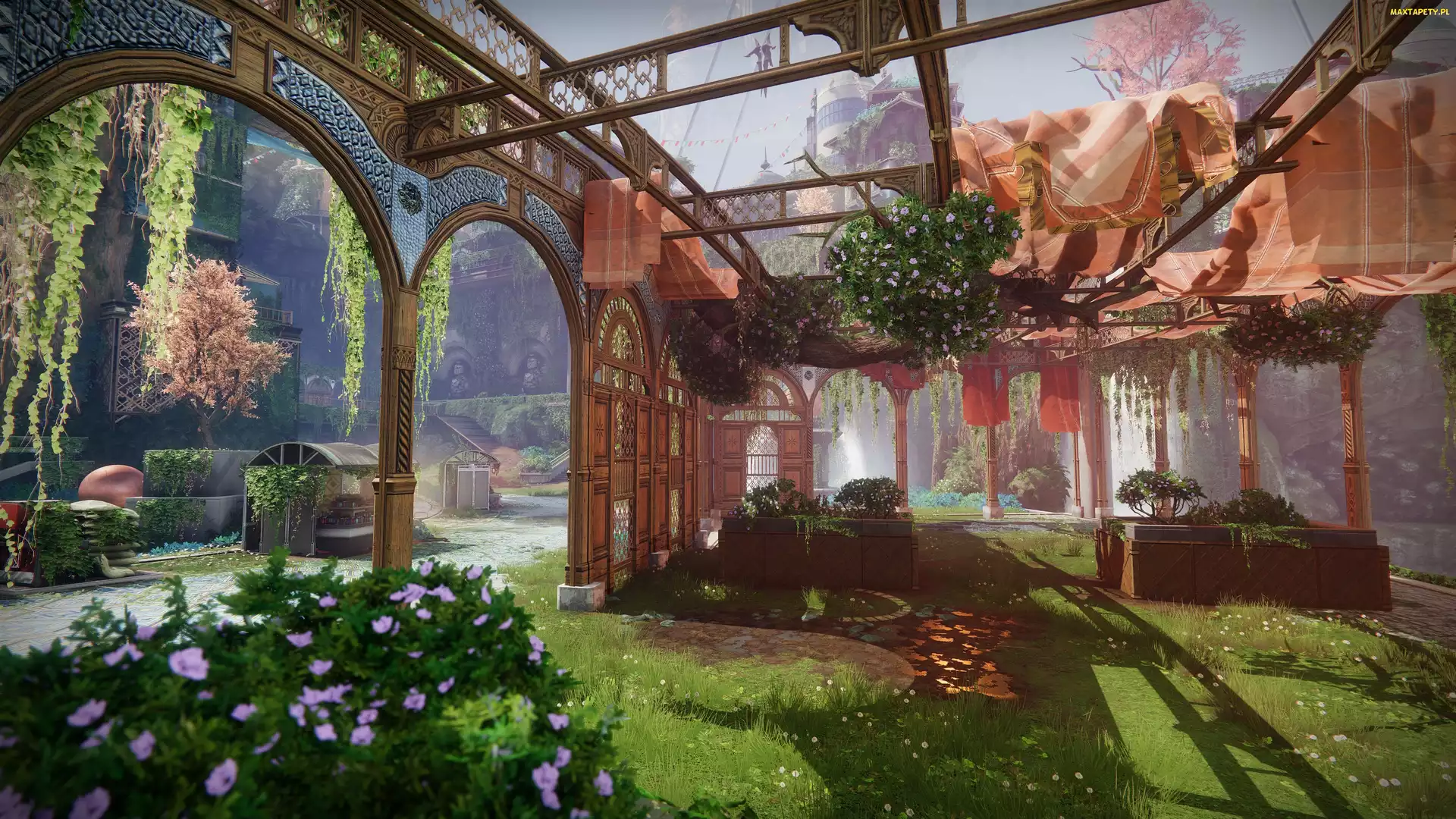 Destiny 2 The Final Shape, Gra, Ogród, Kwiaty
