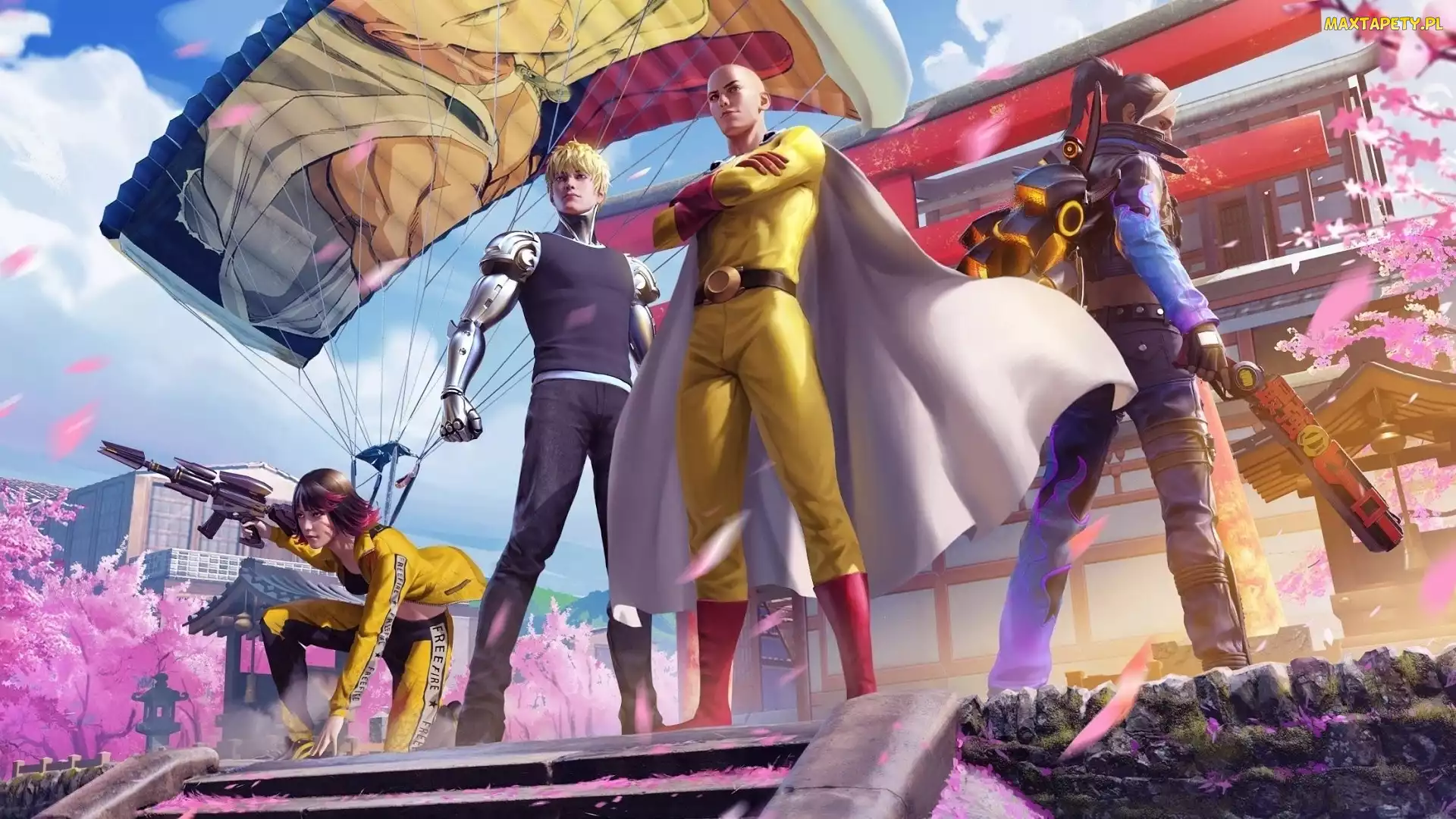 Gra, Garena Free Fire x One Punch Man, Postacie