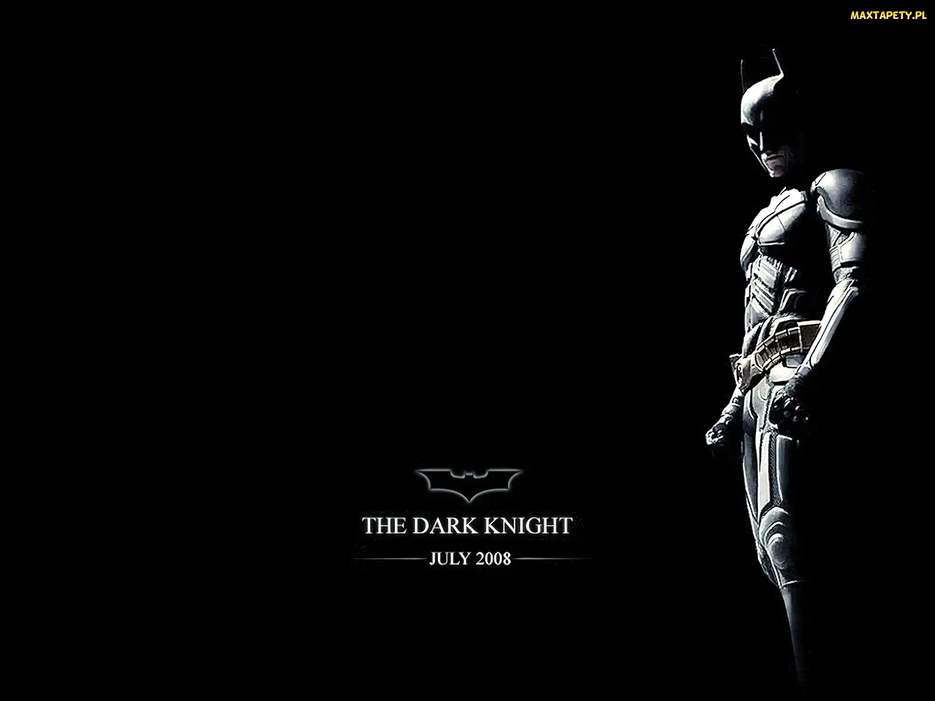 tło, czarne, Batman Dark Knight, batman