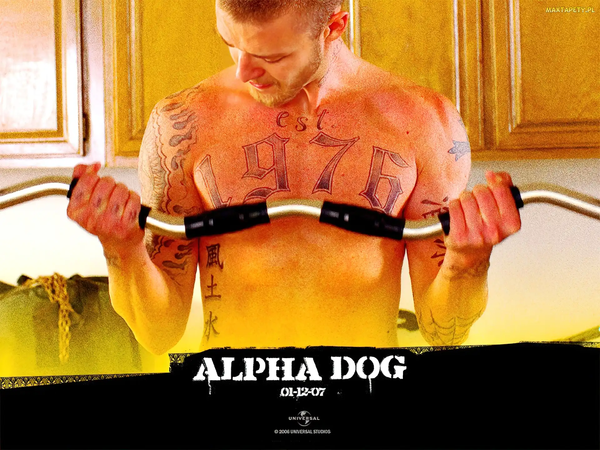 Alpha Dog, sztanga, Justin Timberlake
