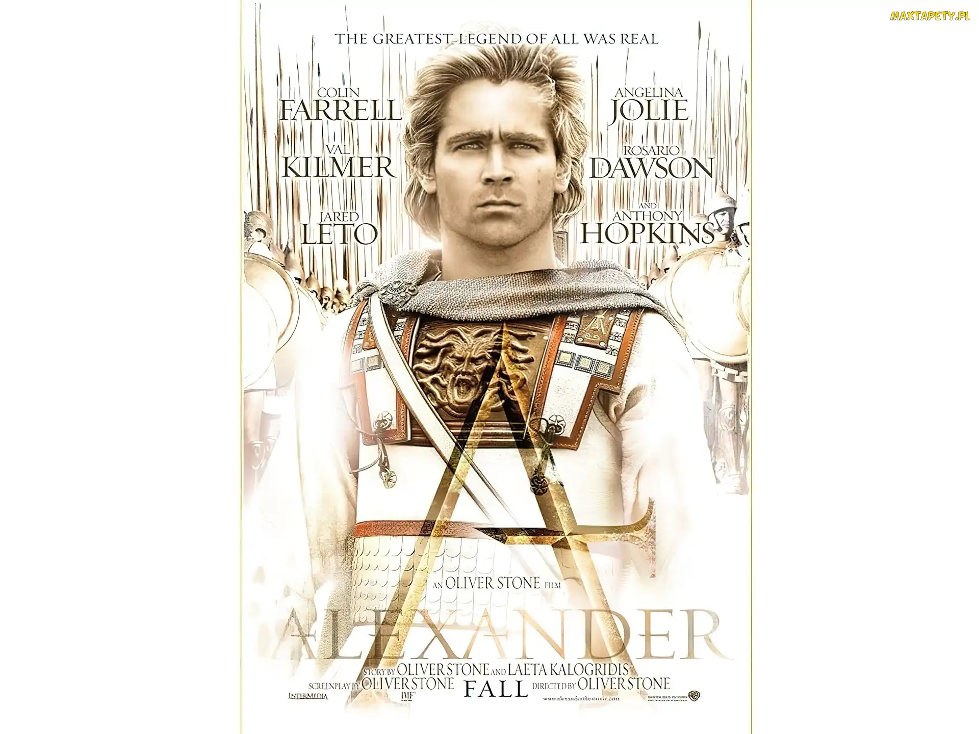 plakat, Alexander, Colin Farrell