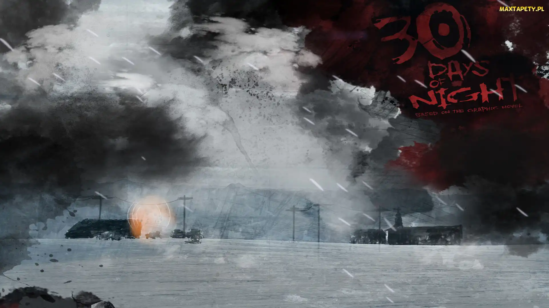 tytuł, zima, 30 Days Of Night