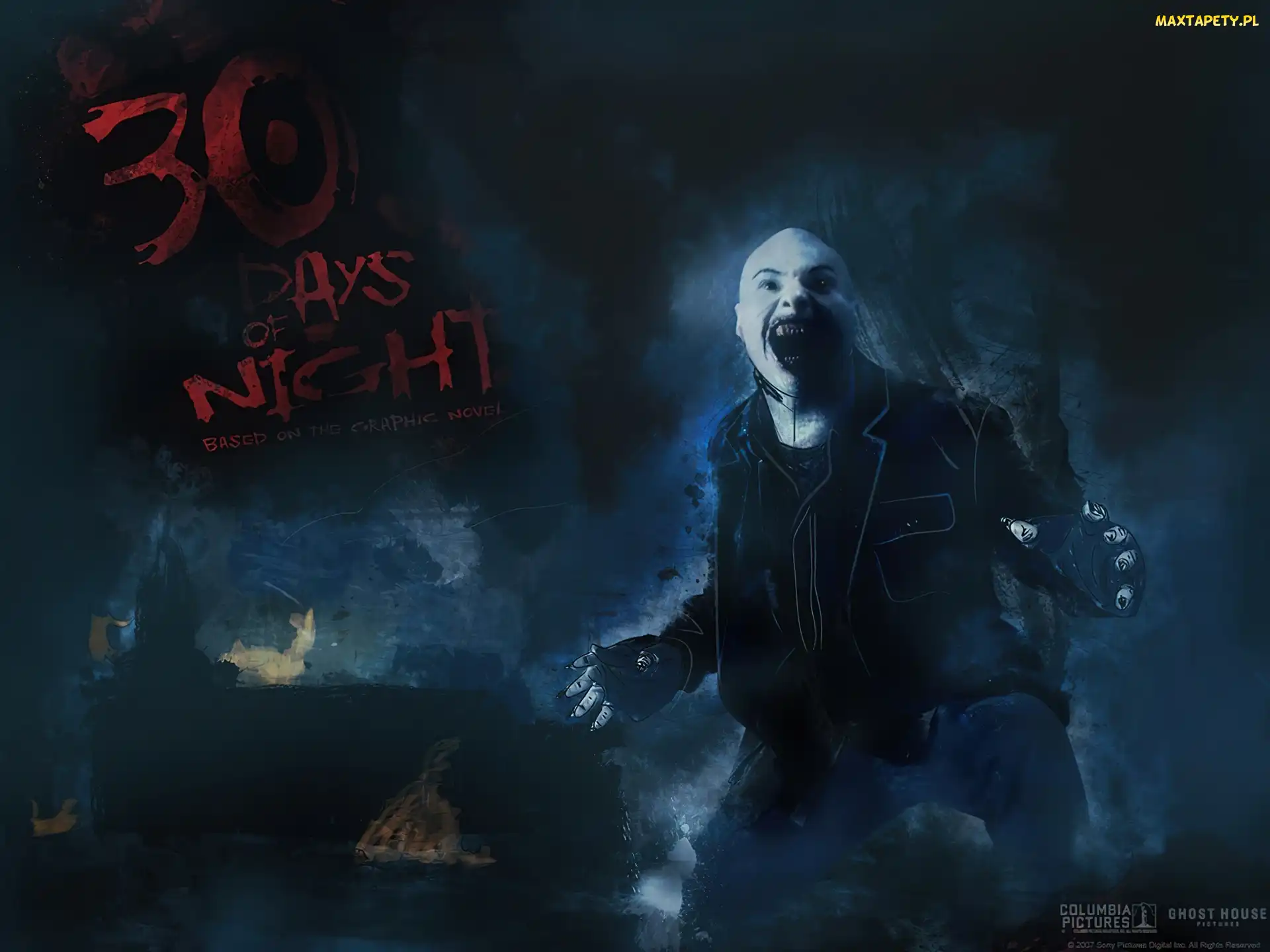 wilkołak, chłopak, 30 Days Of Night, łysy