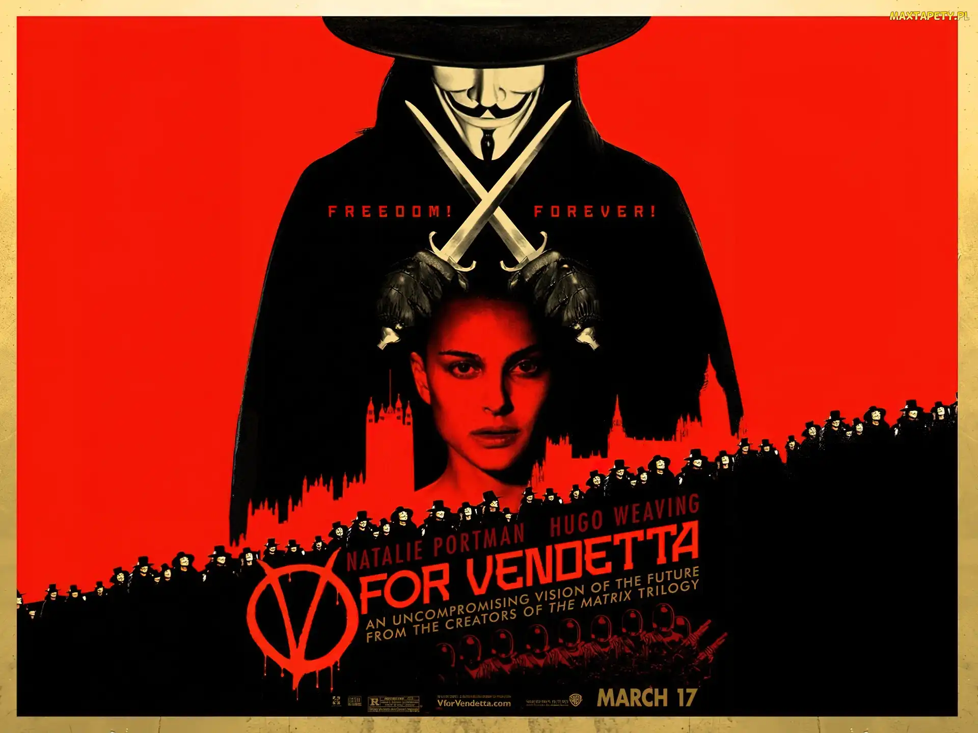 Natalie Portman, postać, V For Vendetta