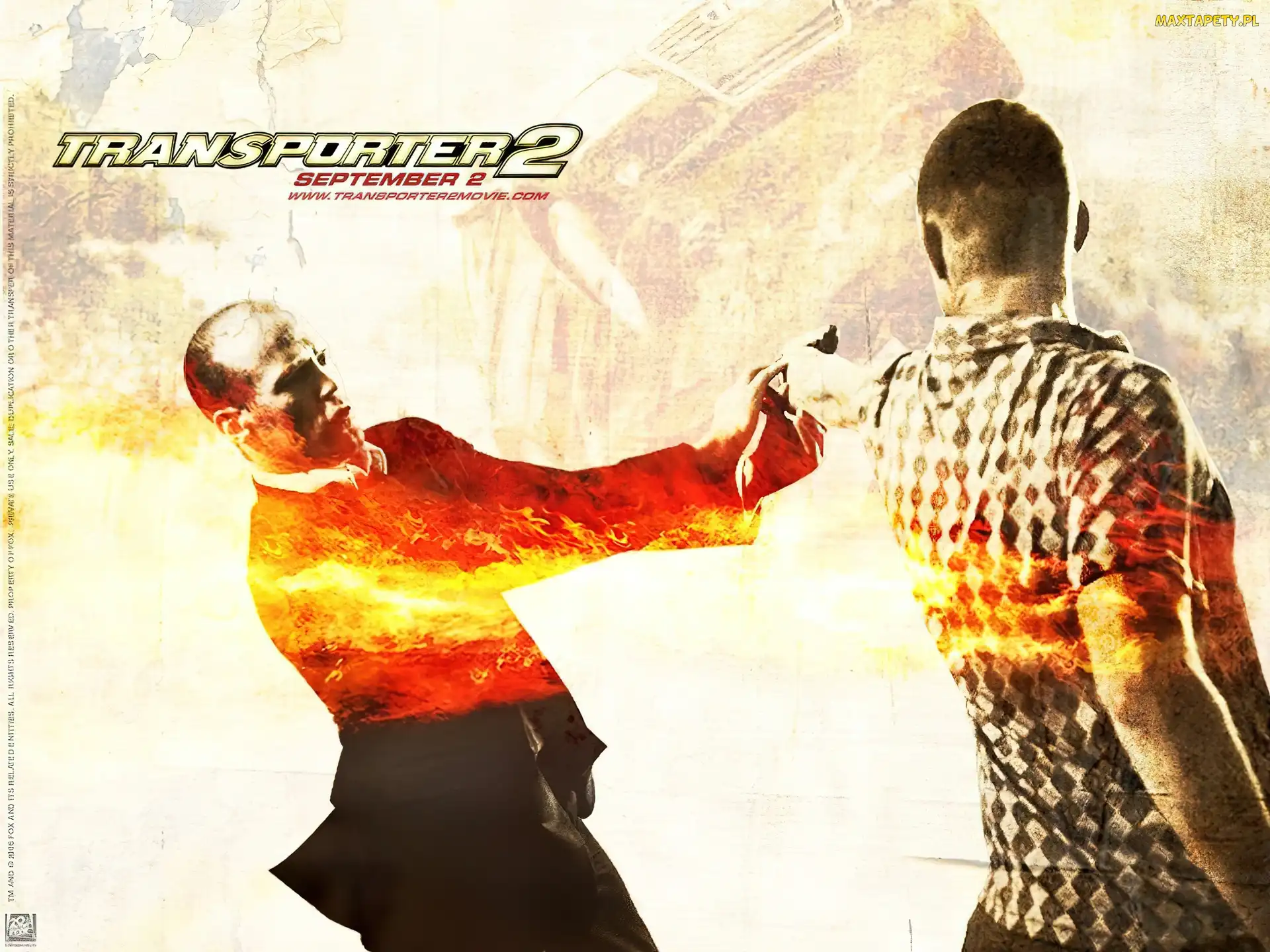Jason Statham, walka, Transporter 2