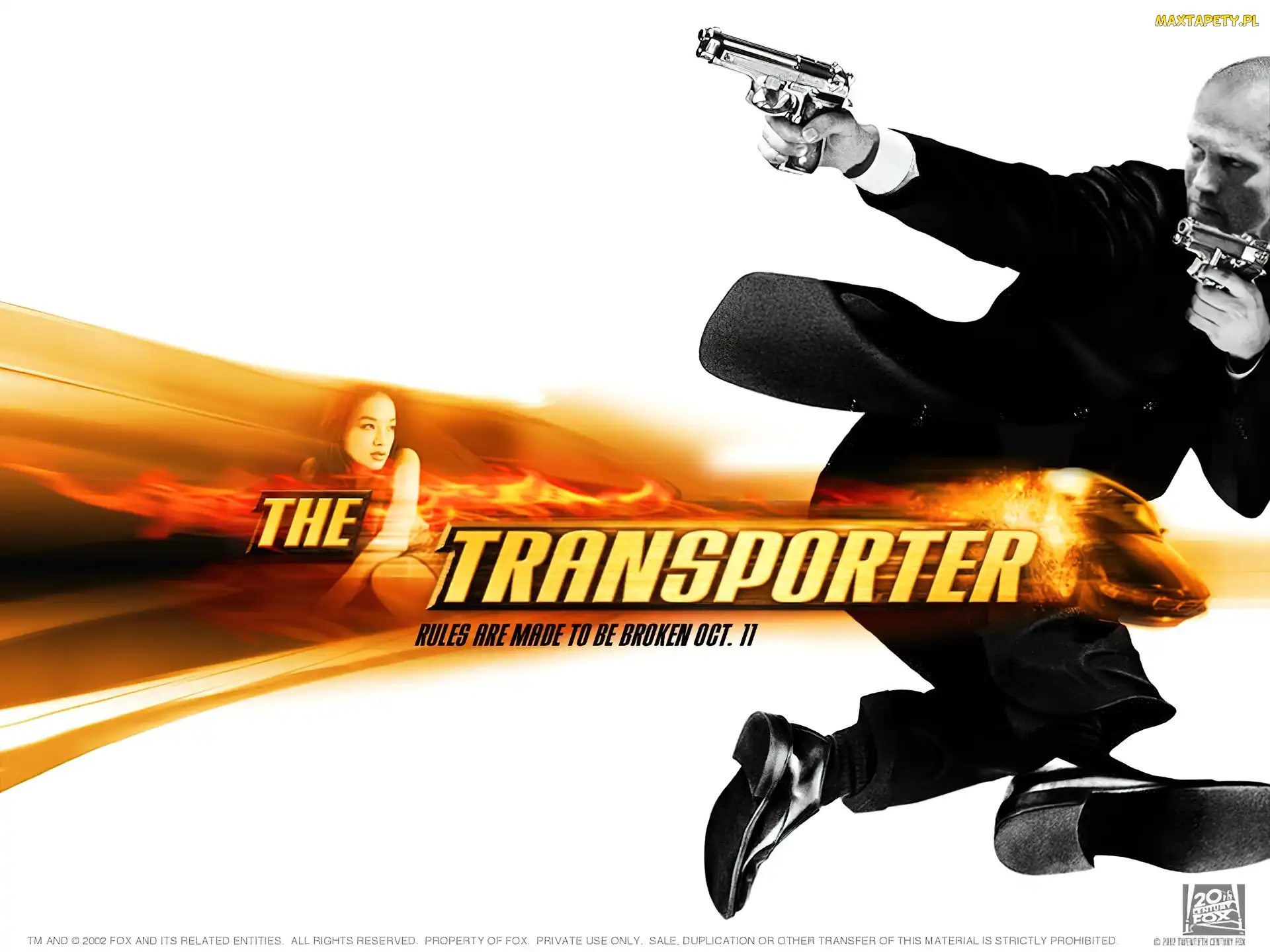 Jason Statham, marynarka, Transporter 1
