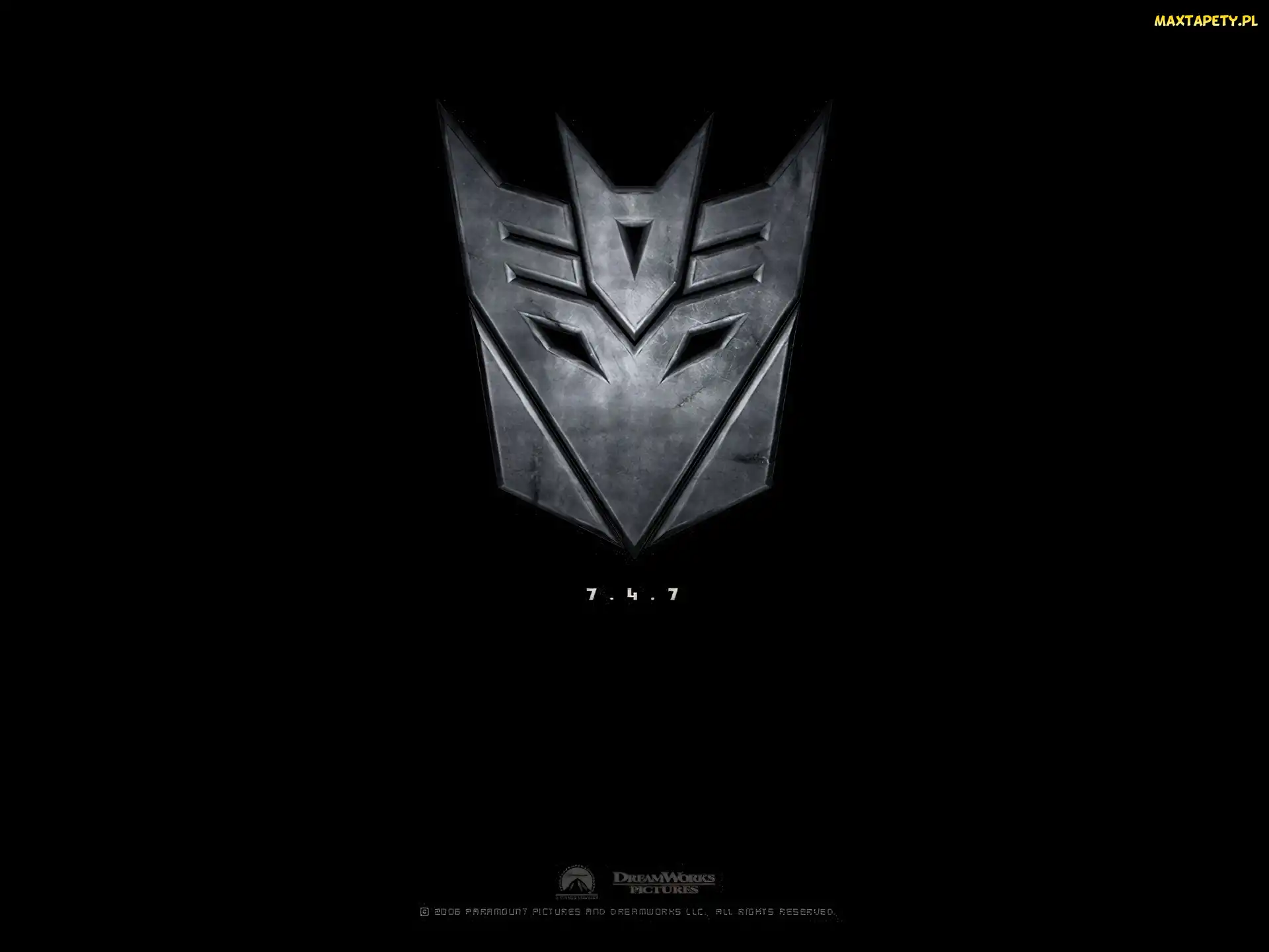 Transformers, znak, tło