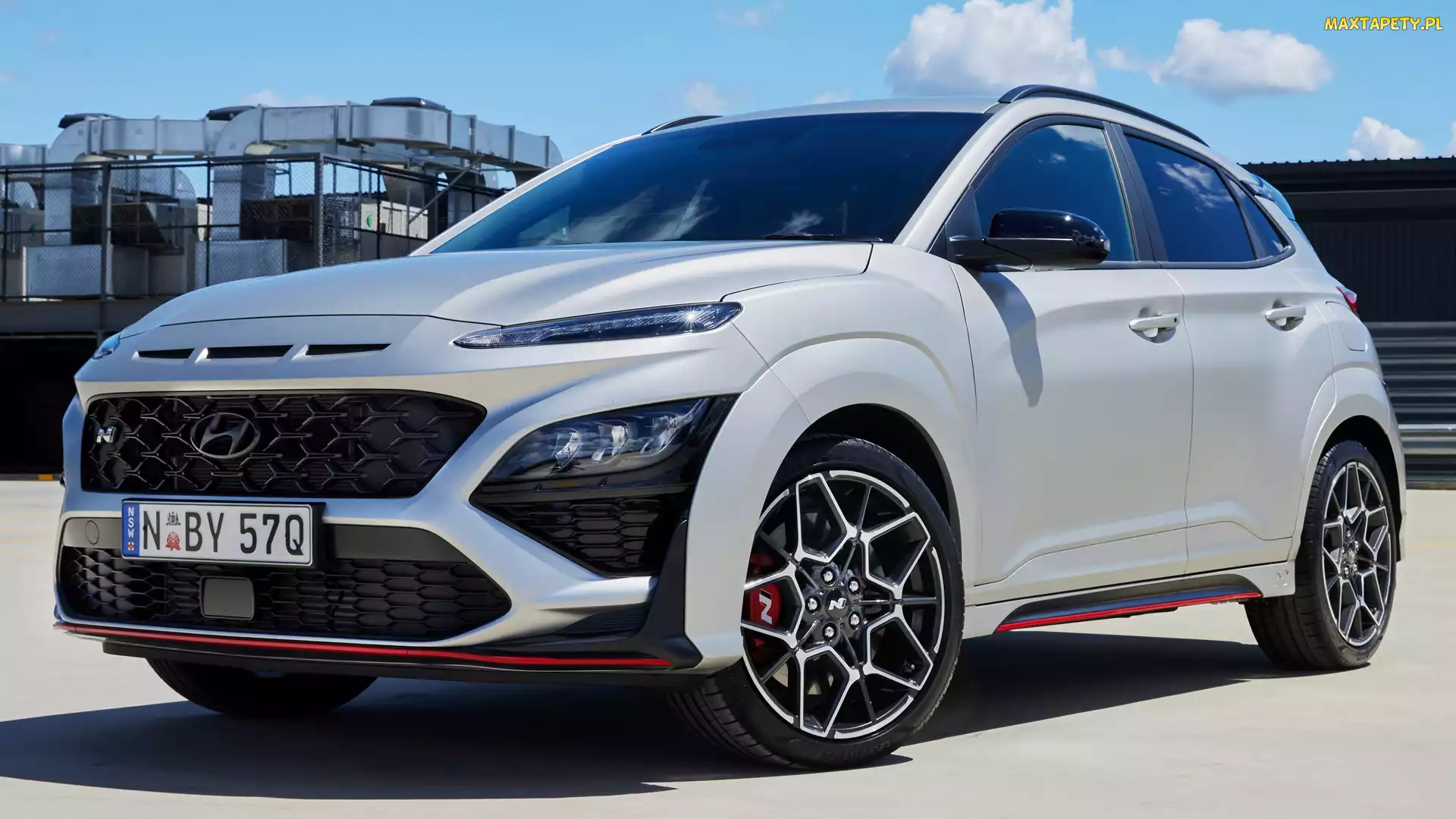 Hyundai Kona, N, Biały