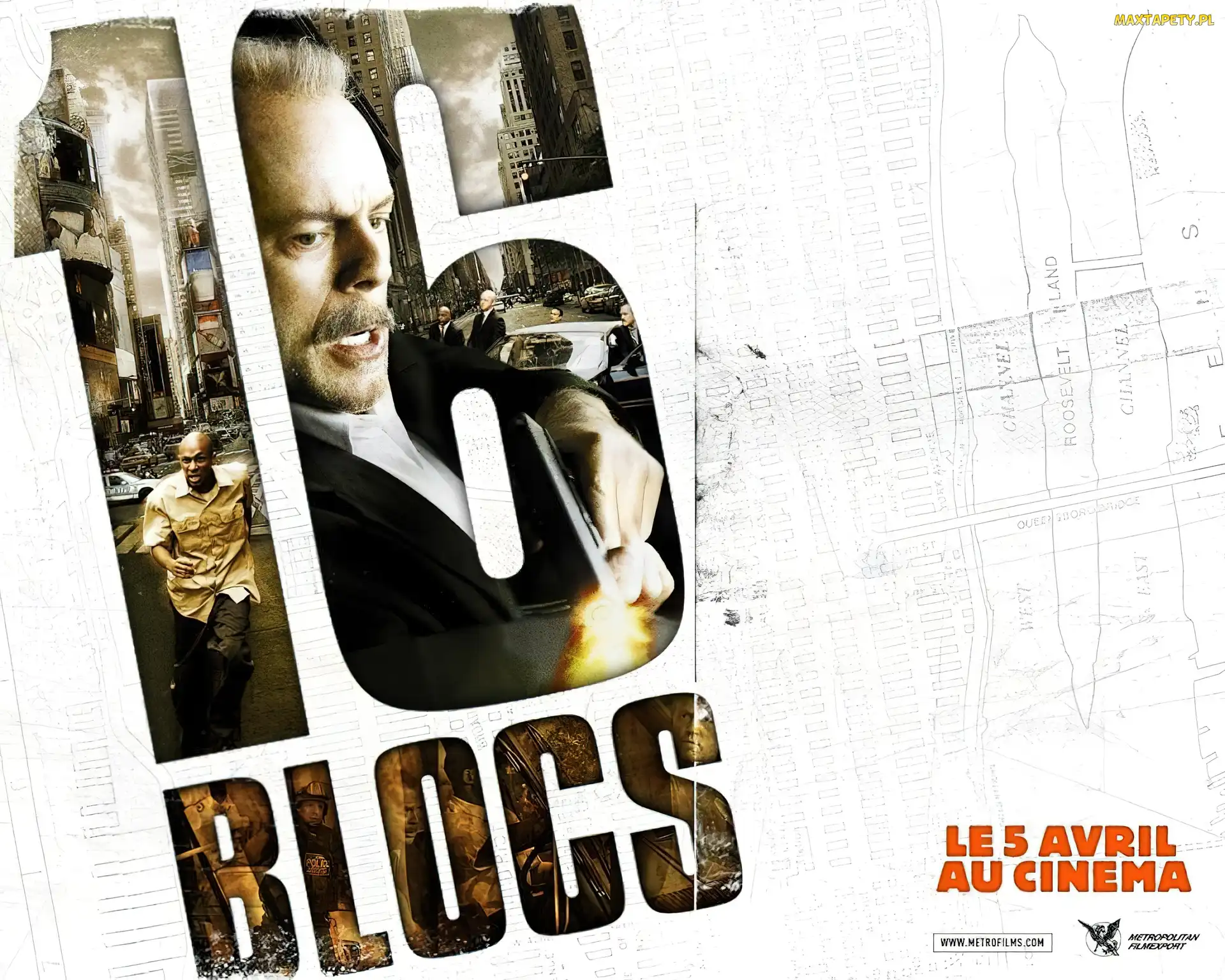 16 Blocks, Bruce Willis, liczba