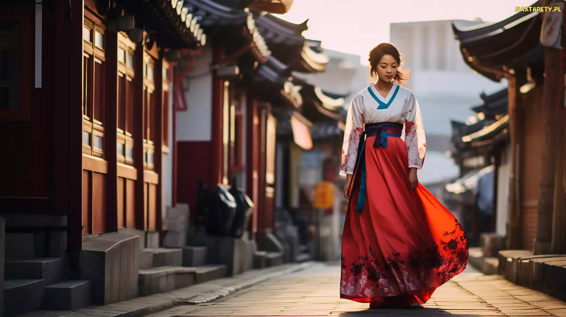 Hanbok, Ulica, Kobieta