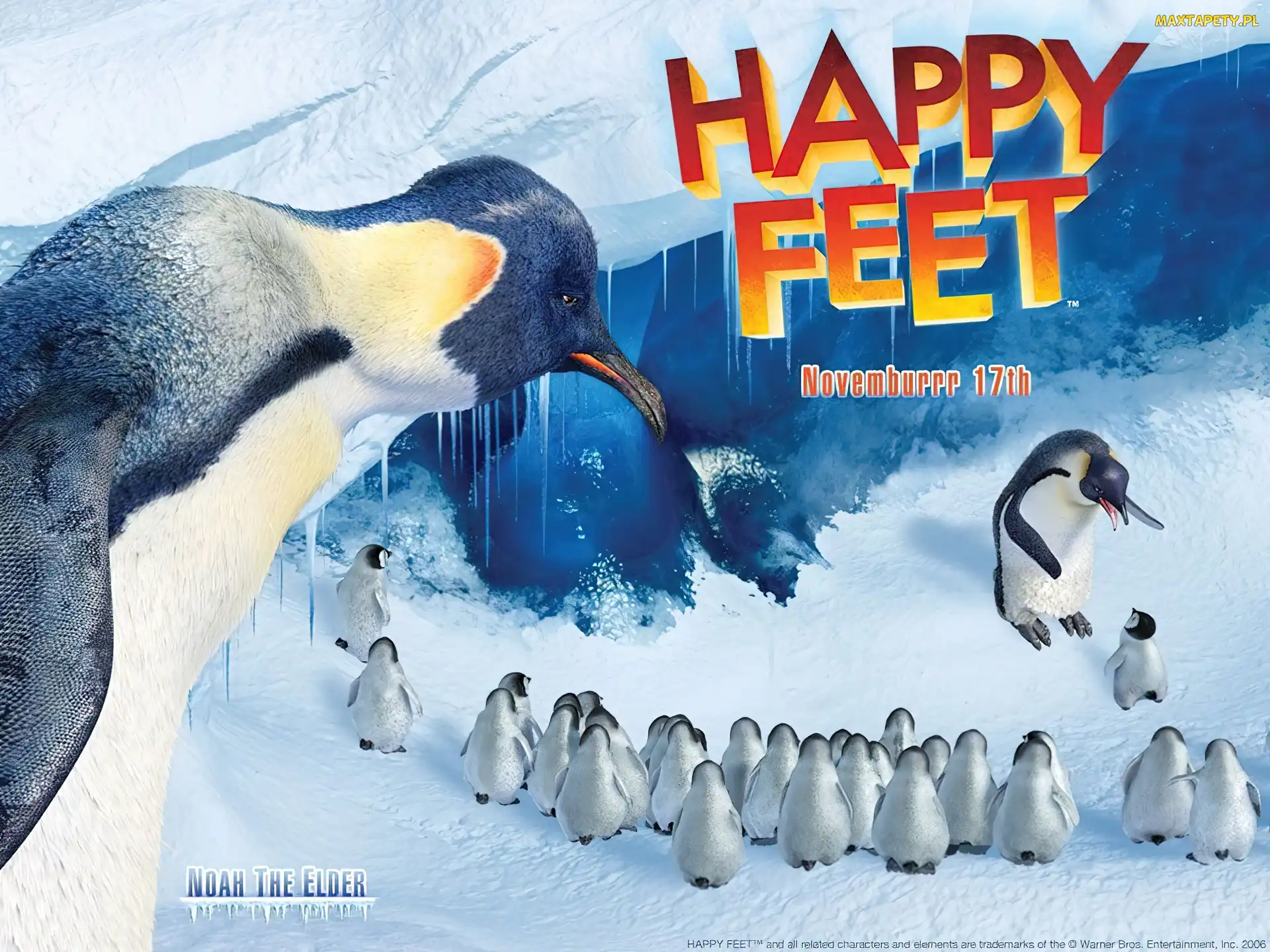 Happy Feet, pingwiny, Tupot małych stóp