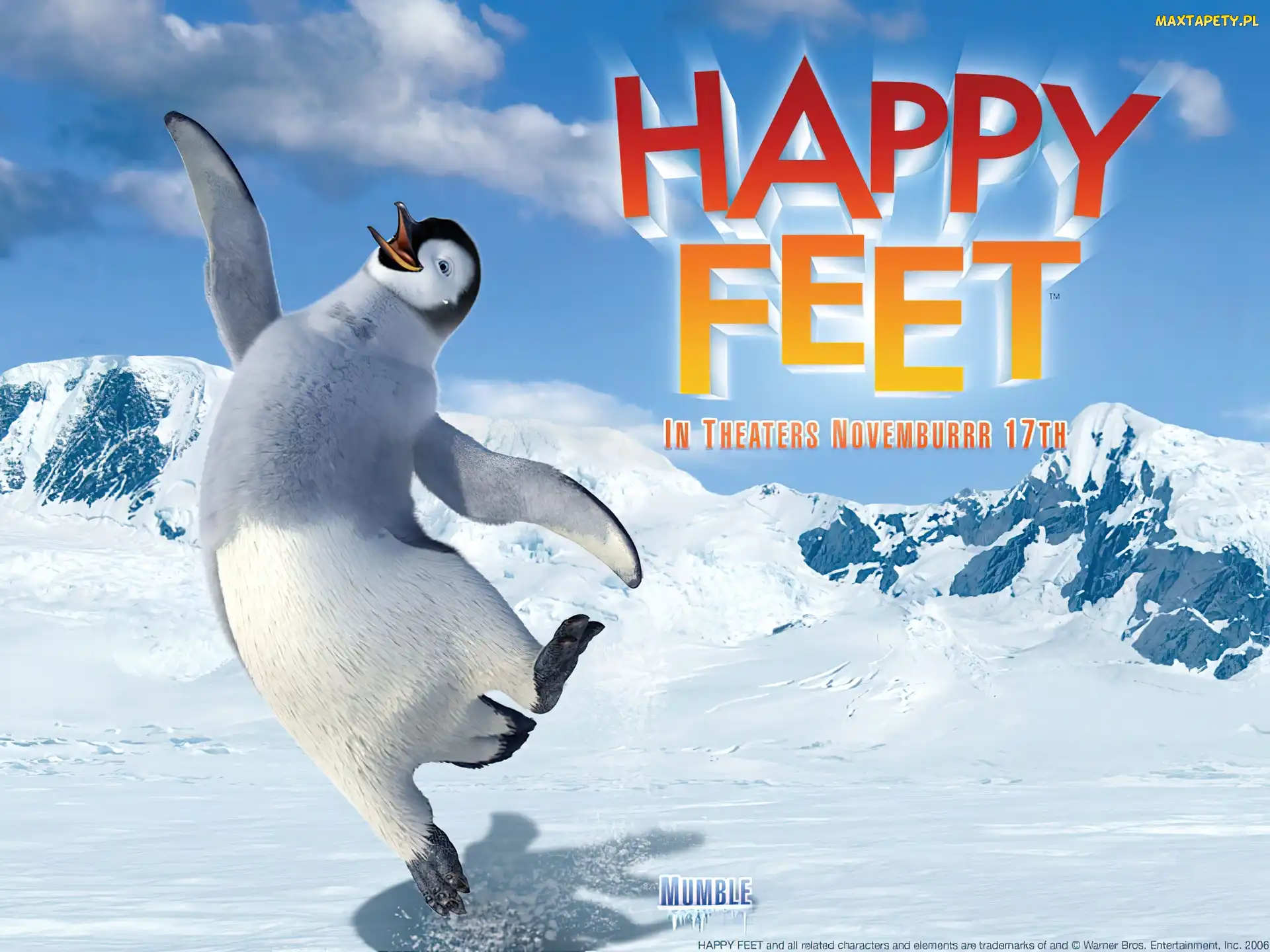 Tupot małych stóp, Happy Feet, Mumble