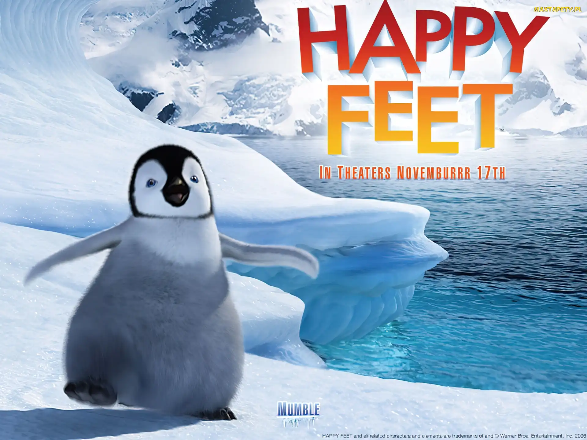 Tupot małych stóp, woda, Mumble, Happy Feet