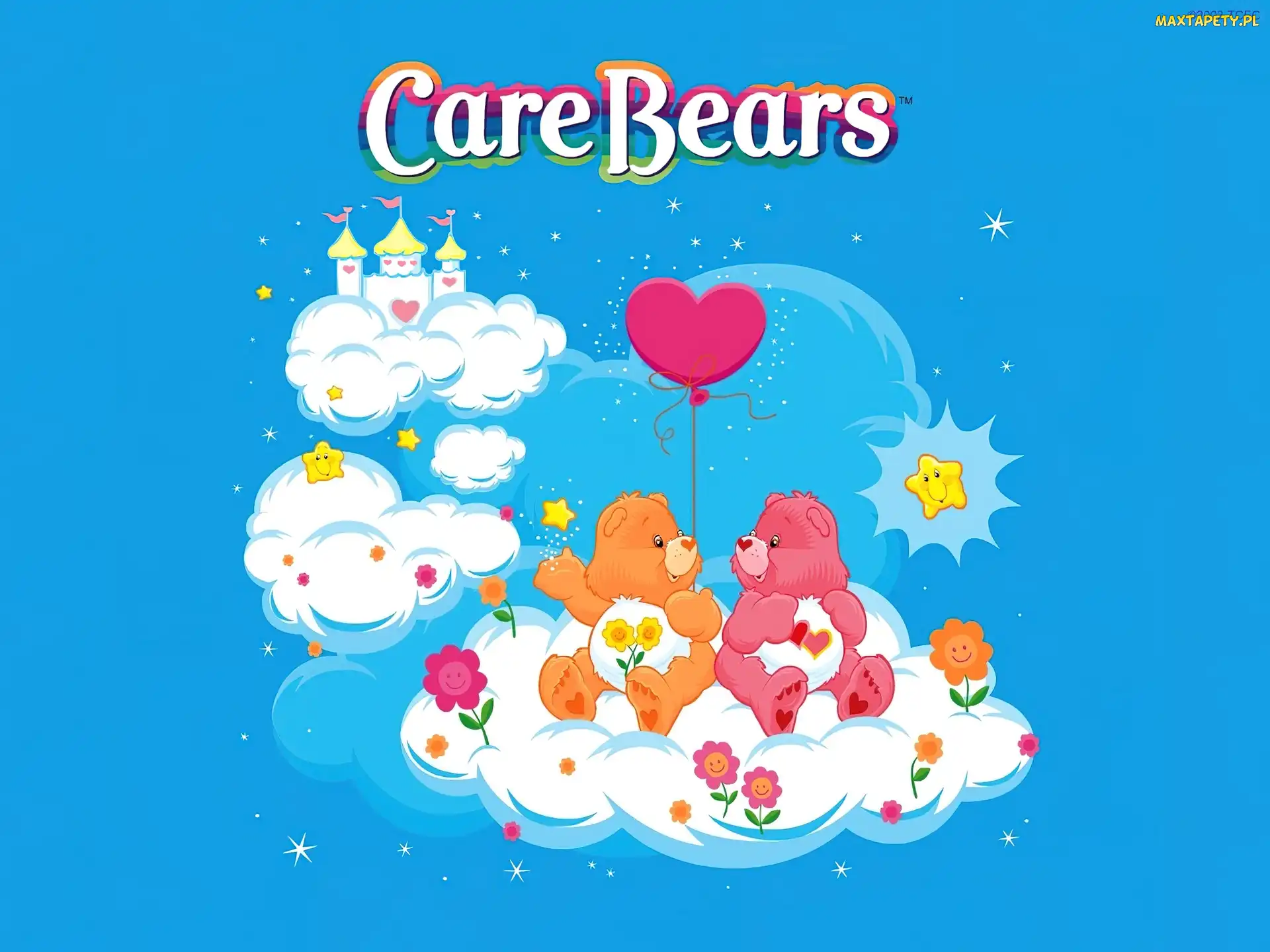 misie, chmurki, Troskliwe Misie, Care Bears