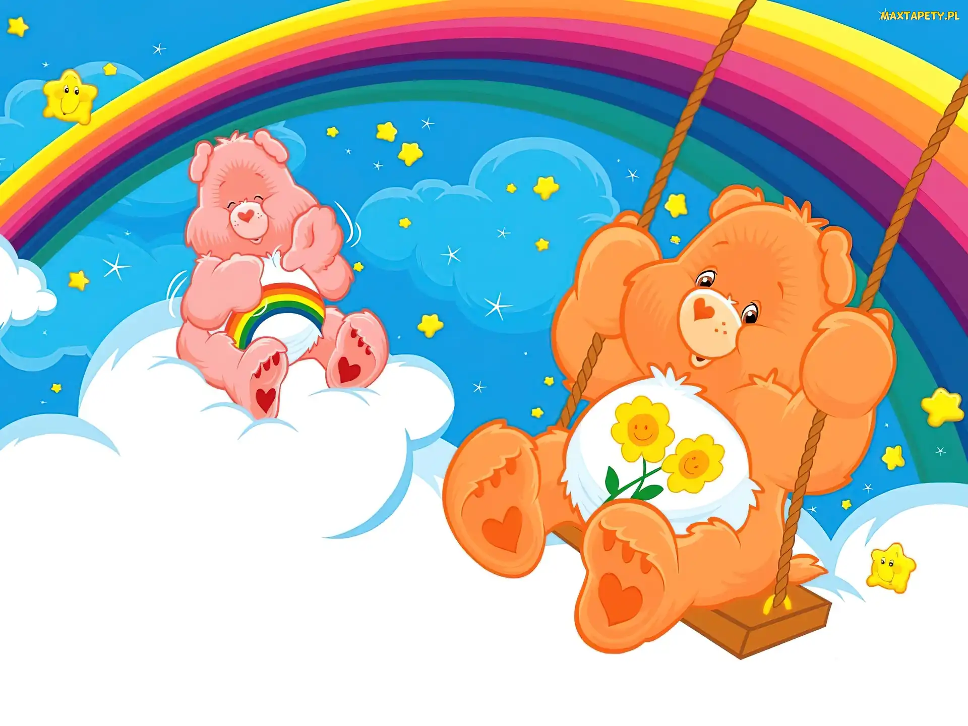 Troskliwe Misie, Care Bears, tęcza