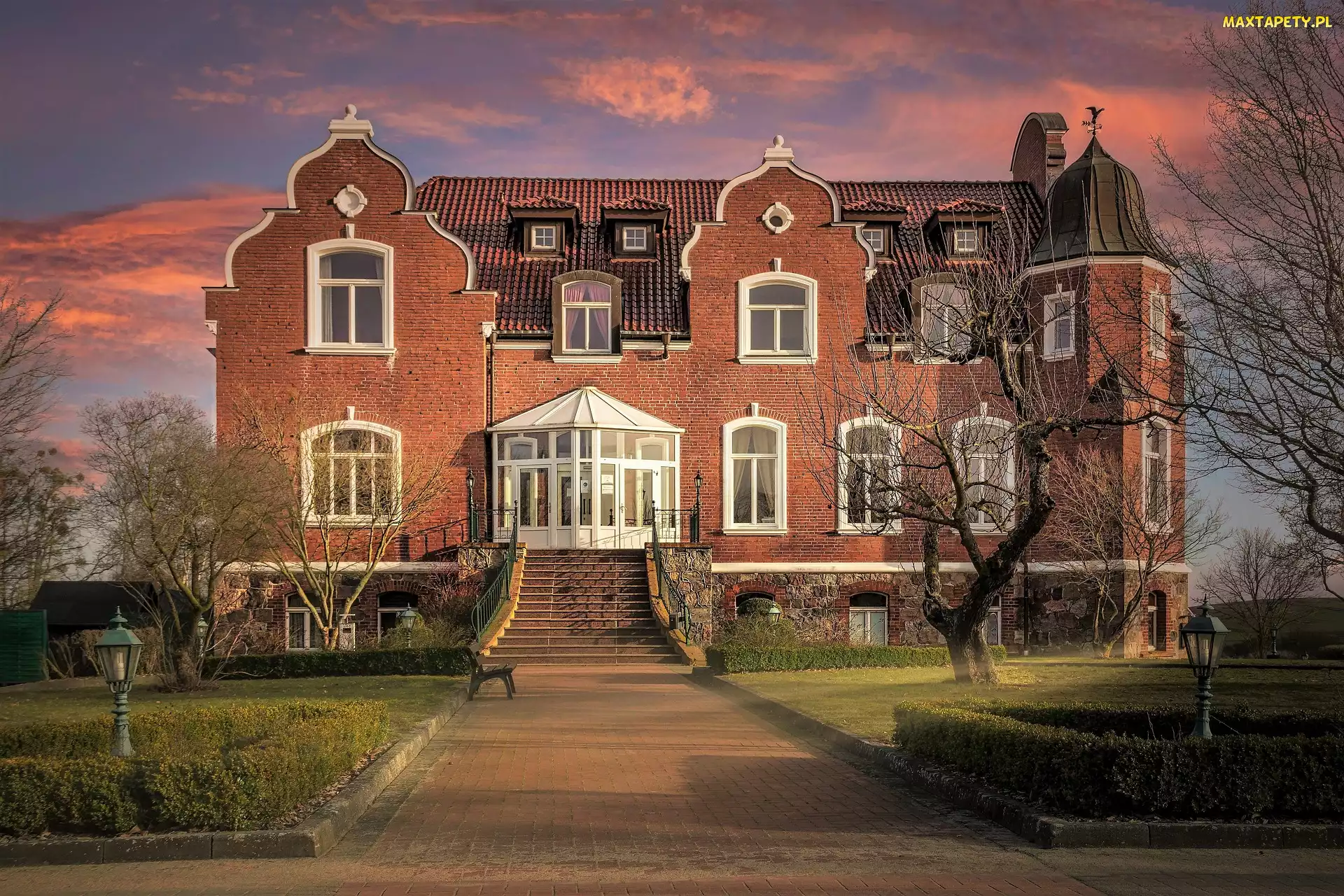 Niemcy, Gerswalde, Hotel, Schloss Herrenstein
