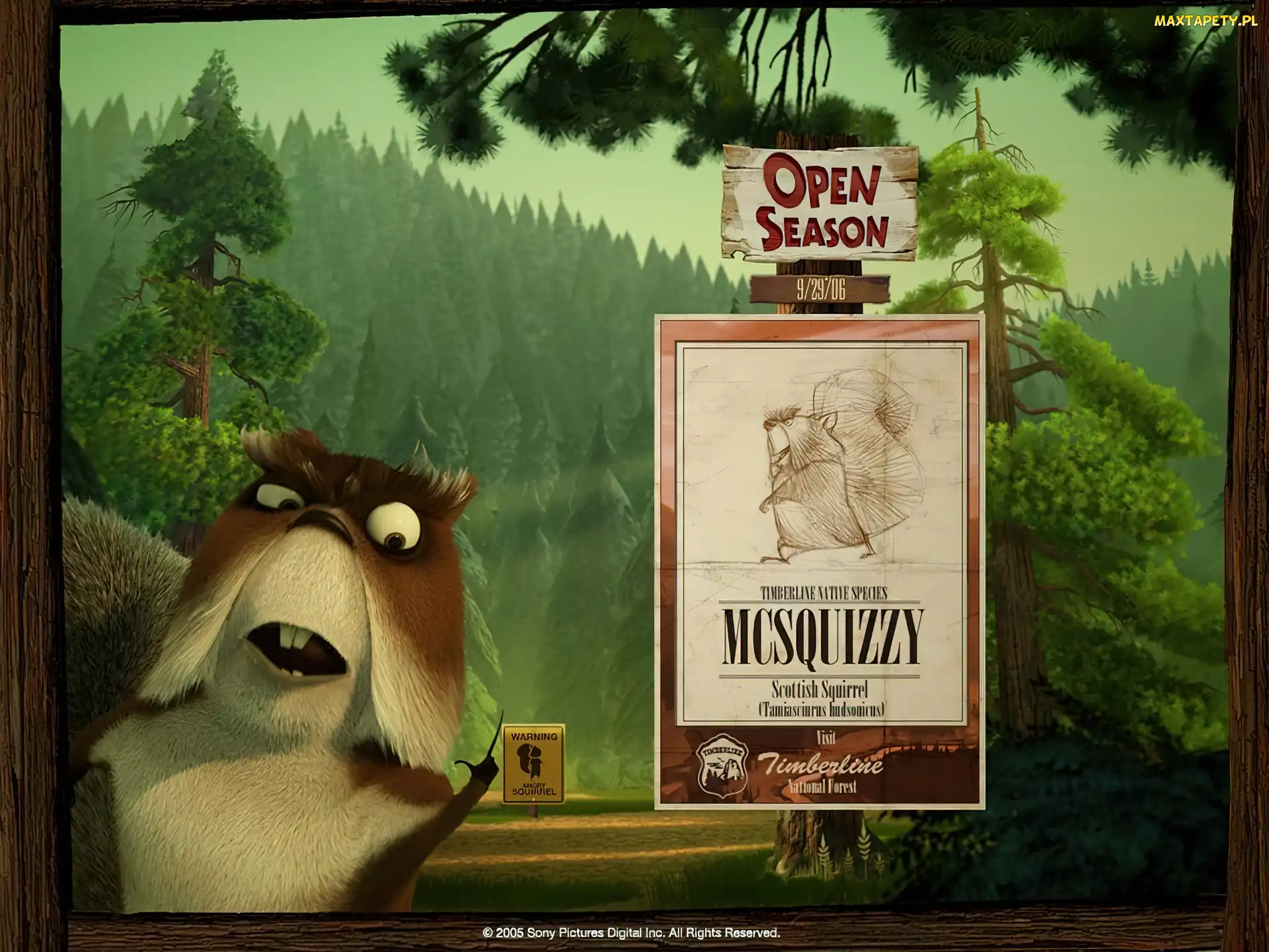 Sezon na misia, Open Season, Mc Squizzy