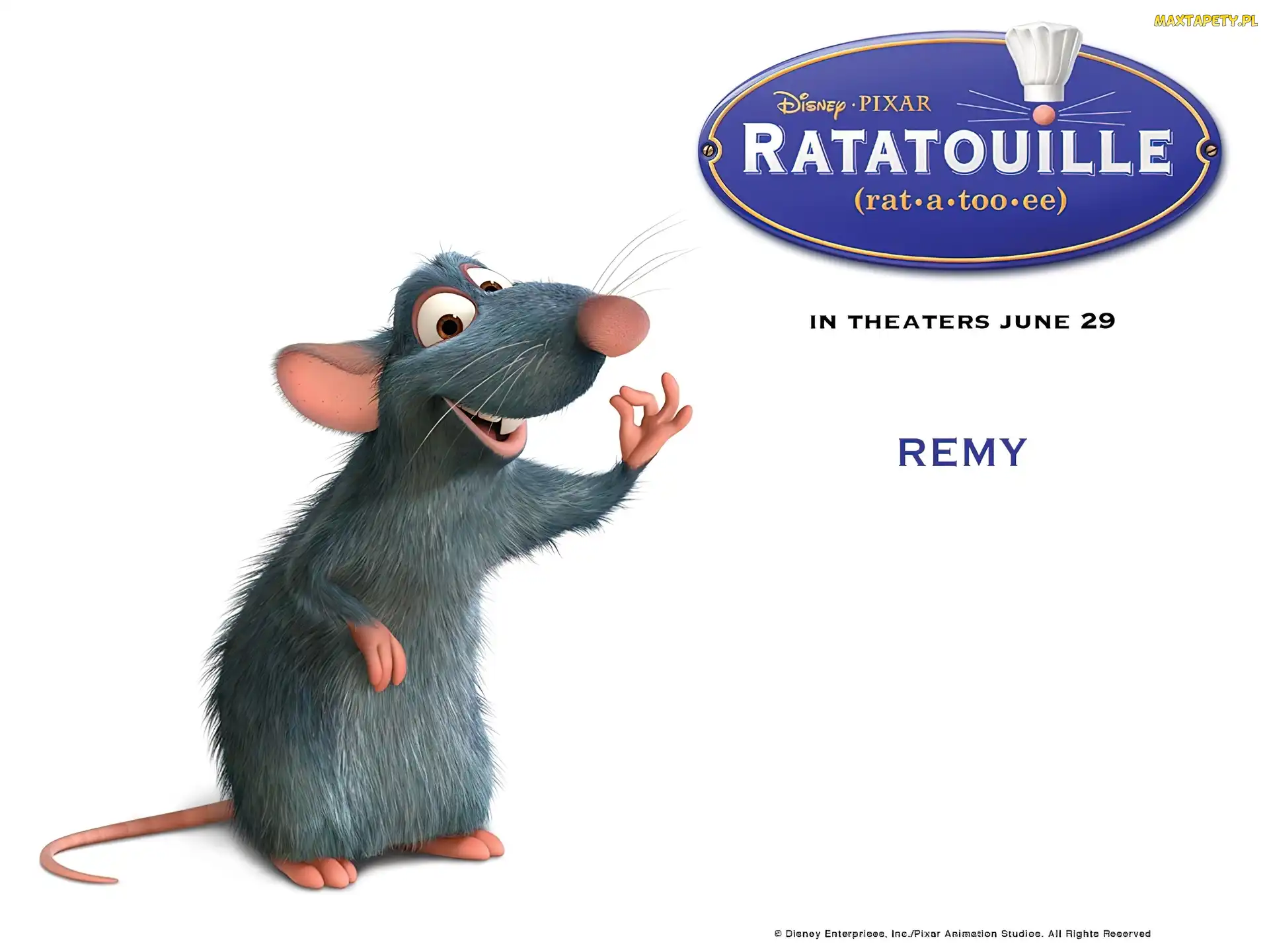 Ratatuj, Ratatouille, Remy