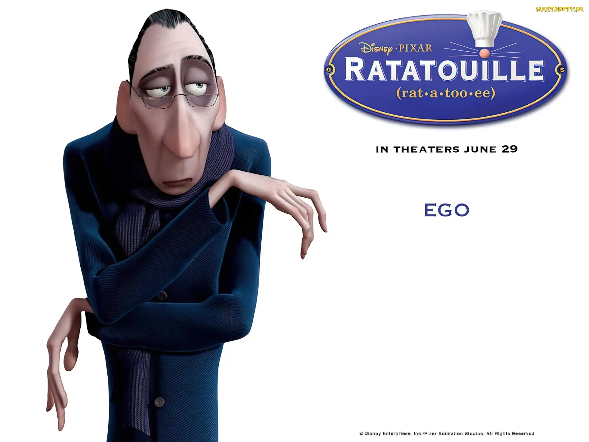 Ratatuj, Ratatouille, Ego