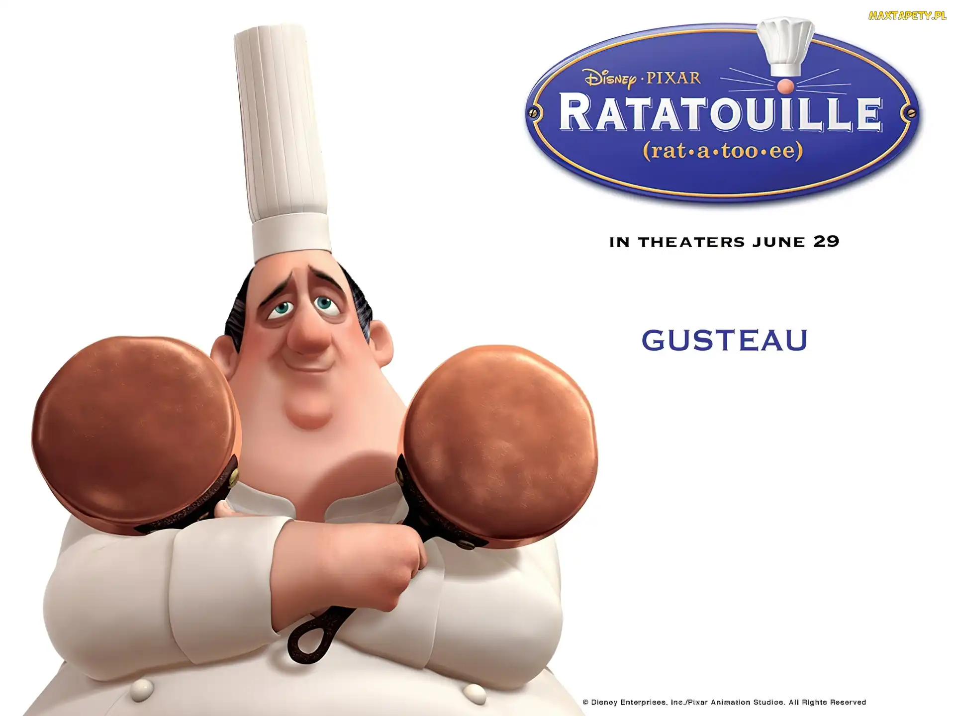 Ratatouille, Ratatuj, Gusteau, kucharz