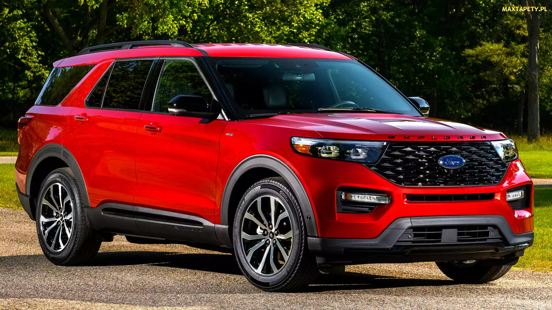 Czerwony, Ford Explorer ST