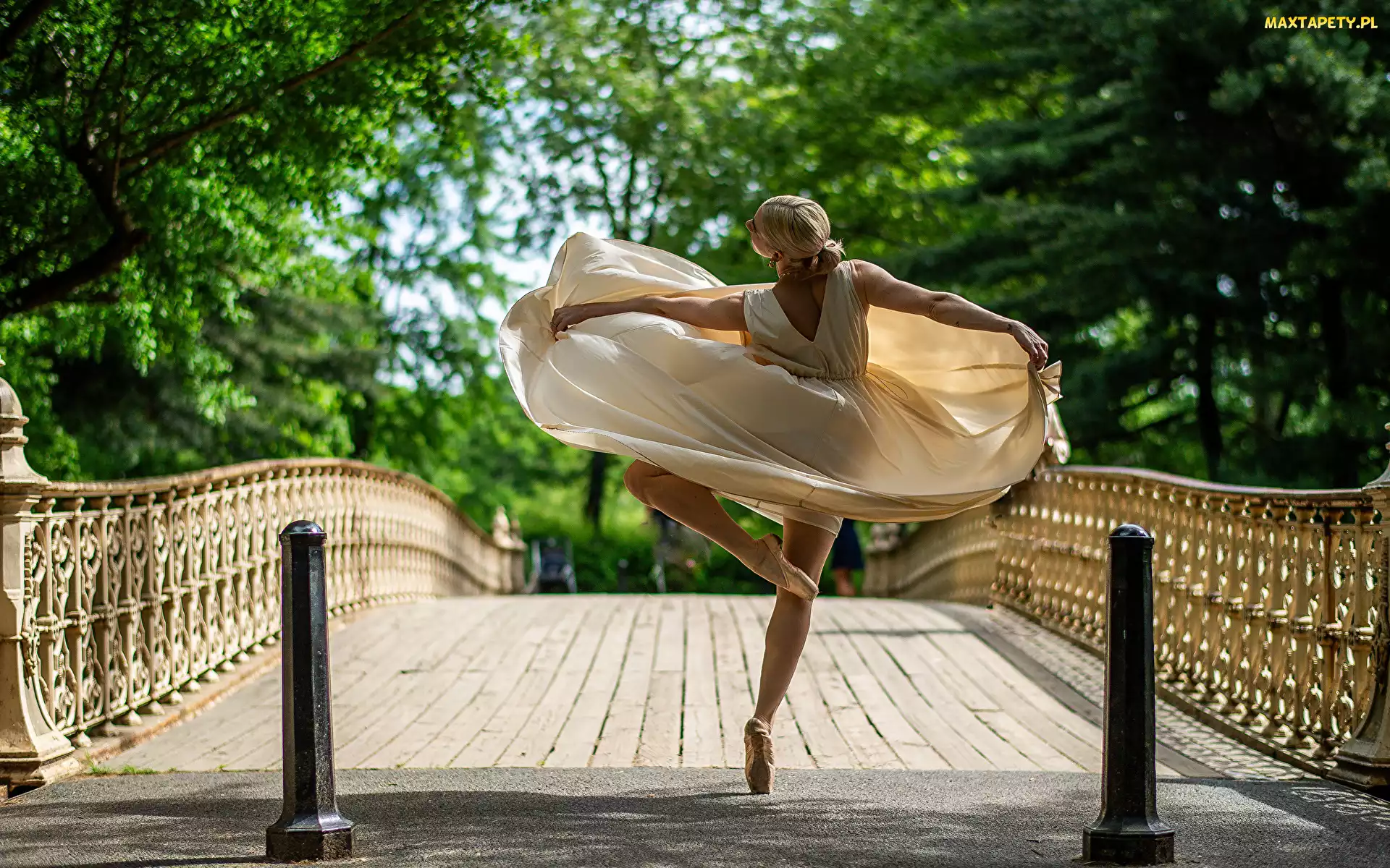 Most, Taniec, Kobieta, Baletnica