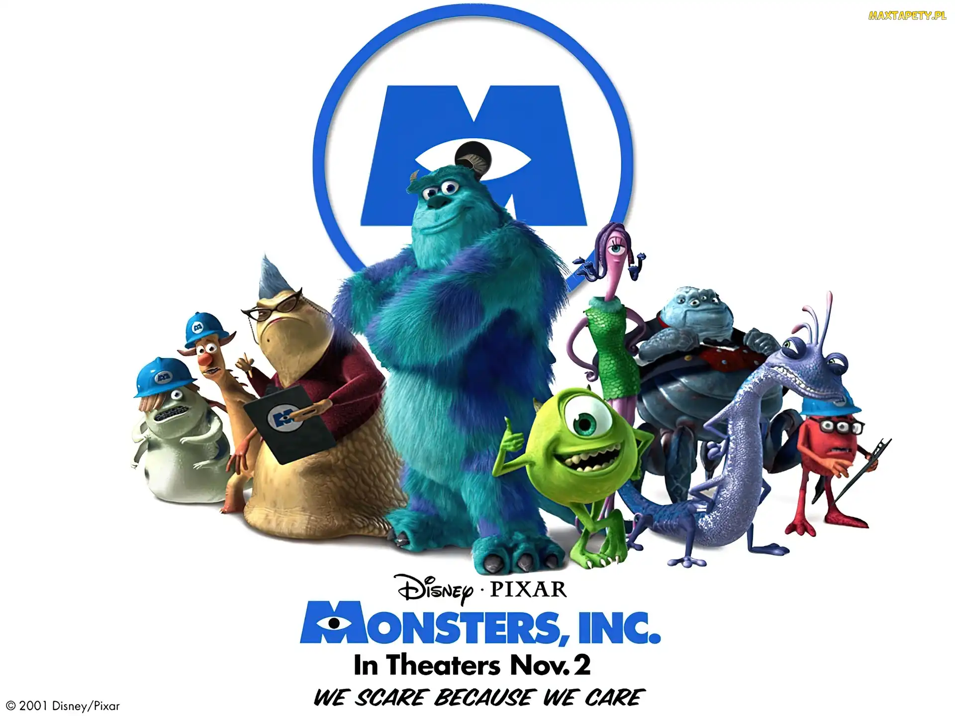 Potwory i spółka, Monsters Inc, bohaterowie