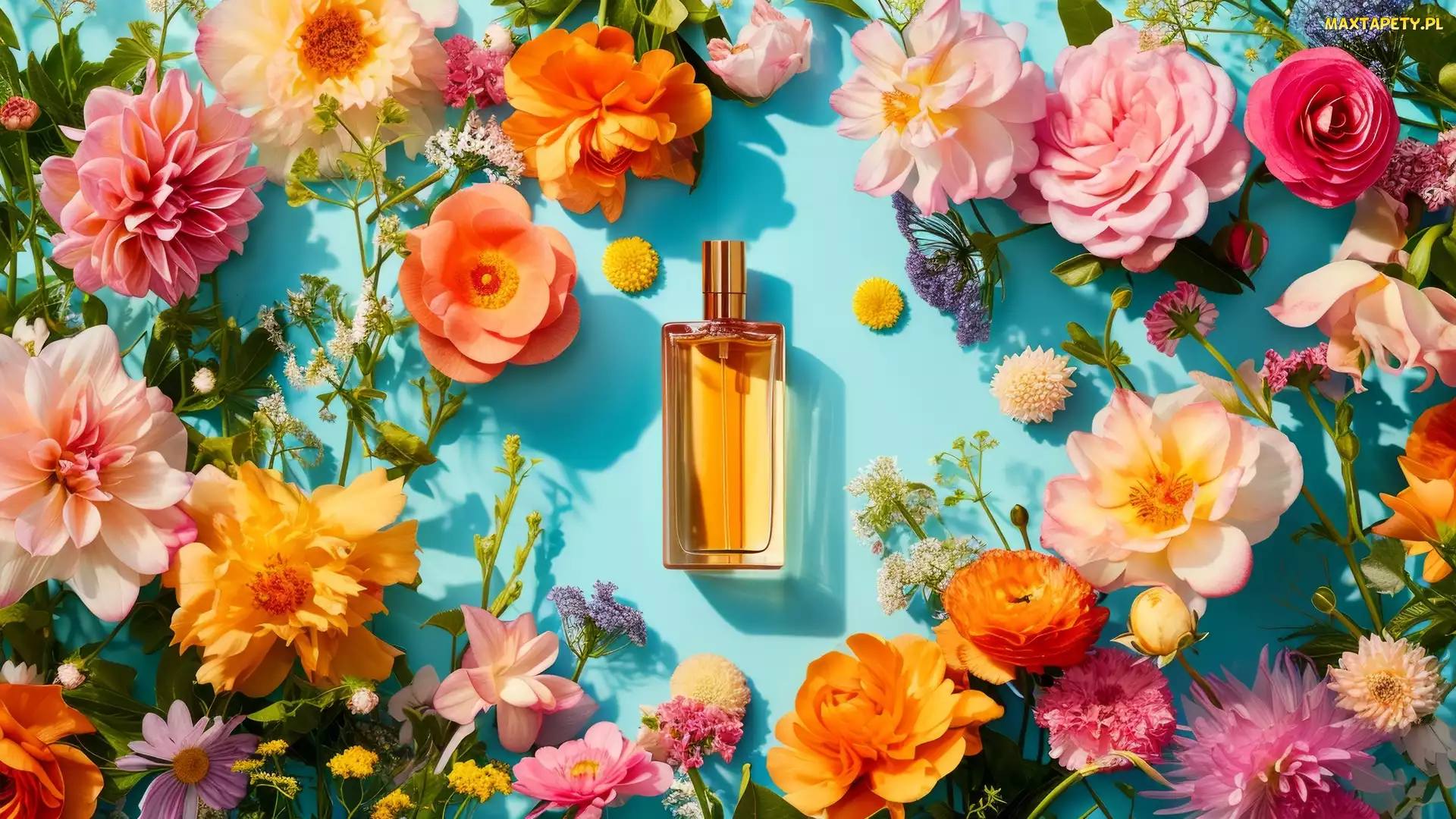 Perfumy, Flakon, Kwiaty