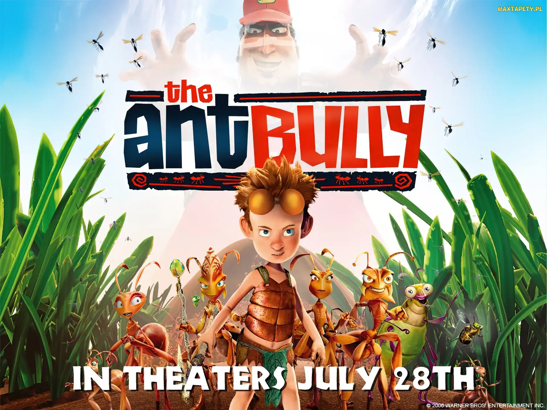 The Ant Bully, Po rozum do mrówek, chłopiec, mrówki