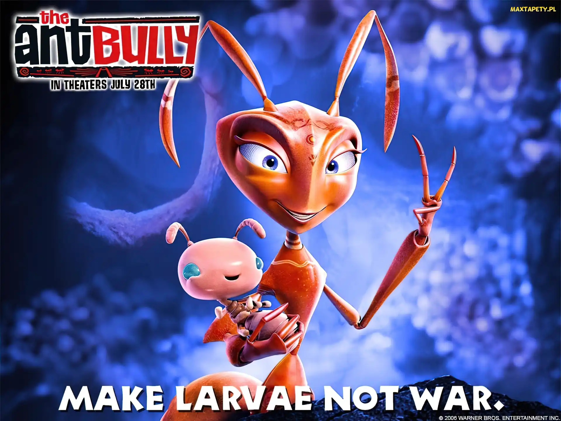 dziecko, mrówka, Po rozum do mrówek, Film animowany, The Ant Bully, mama