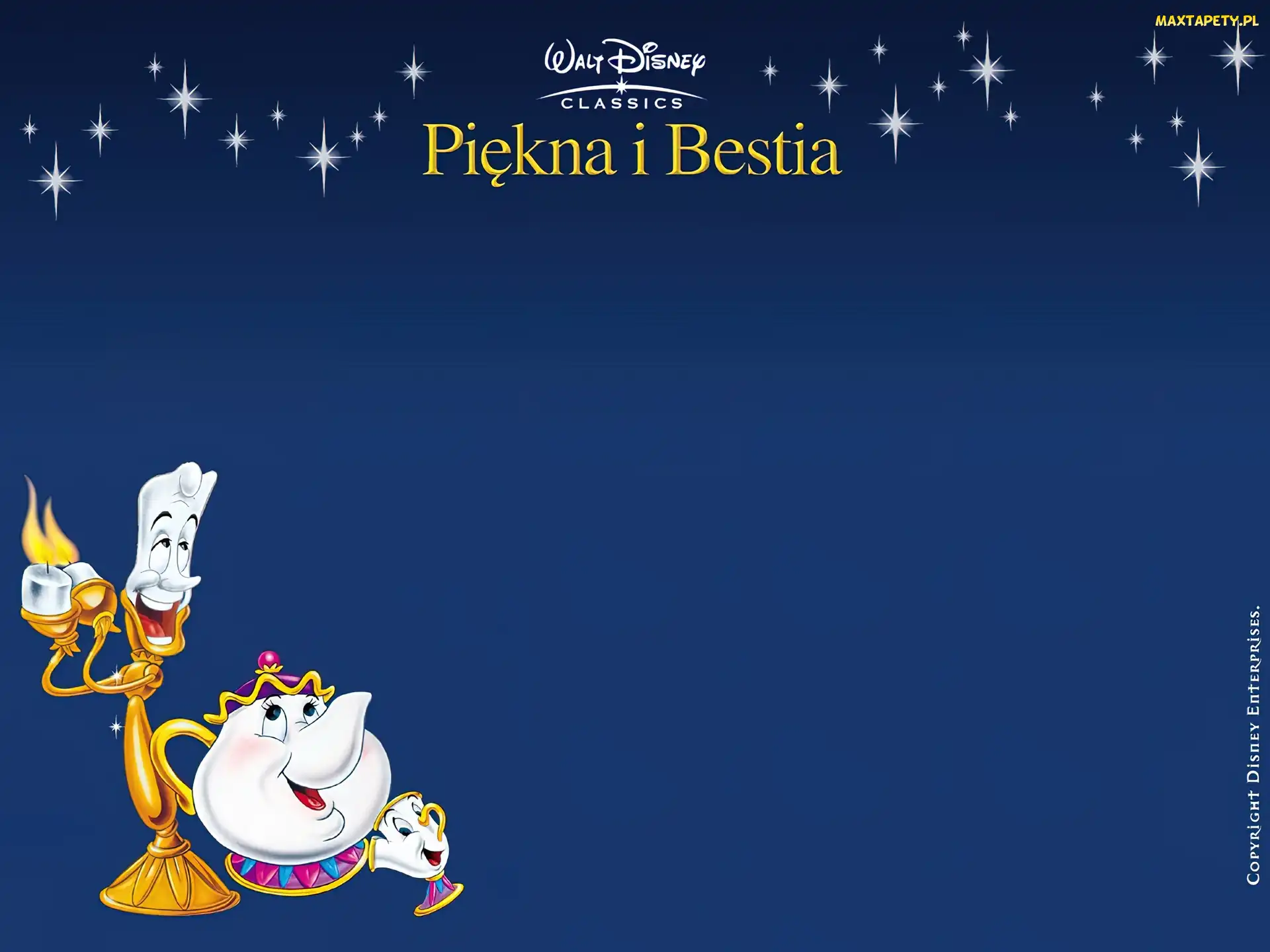 czajnik, świecznik, Piękna i Bestia, Beauty and the Beast