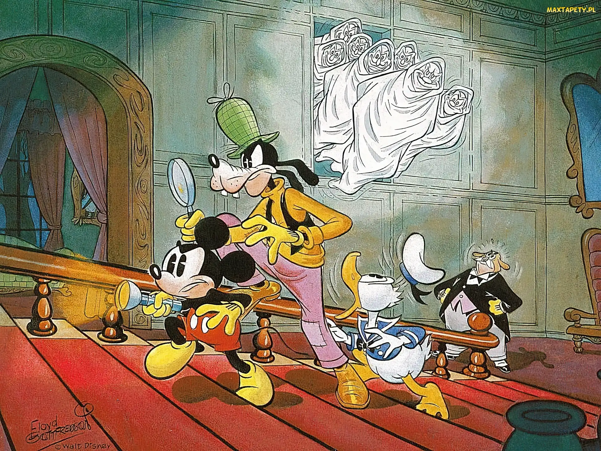 Goofy, Kaczor Donald, Myszka Miki